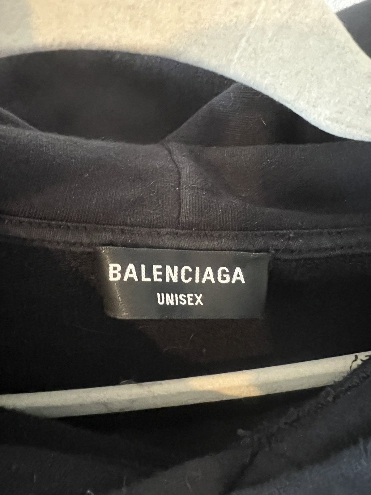 Balenciaga Balenciaga Script logo hoodie Size US L / EU 52-54 / 3 - 5 Thumbnail