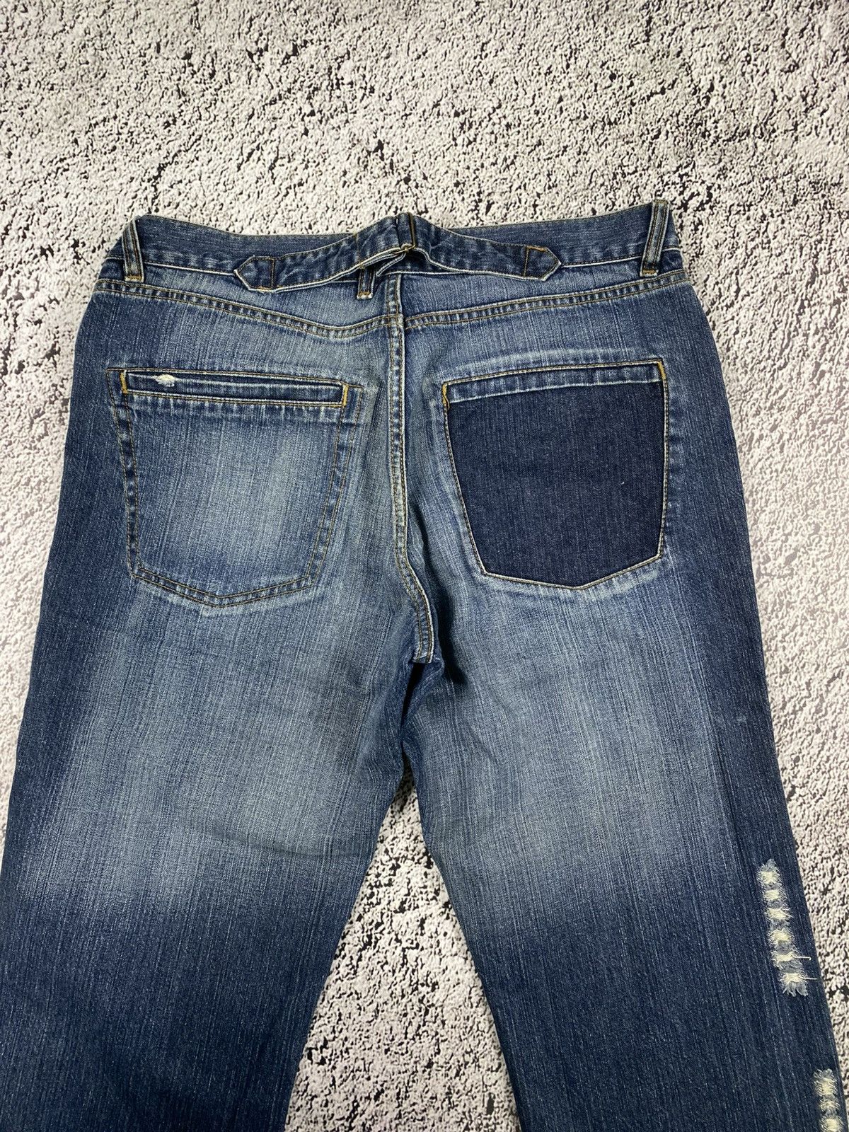 Vintage Vintage Y2K 00s style faded jeans streetwear Japanese Size US 34 / EU 50 - 5 Thumbnail