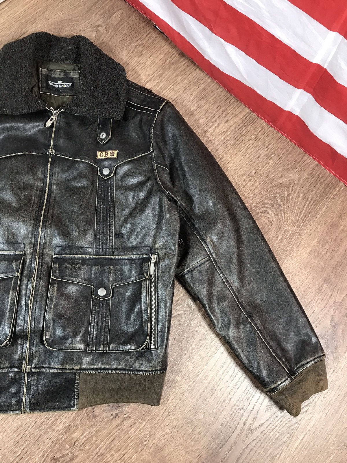 Japanese Brand × Vintage Vintage Bomber Pilot Jacket Bicker Size US L / EU 52-54 / 3 - 3 Thumbnail
