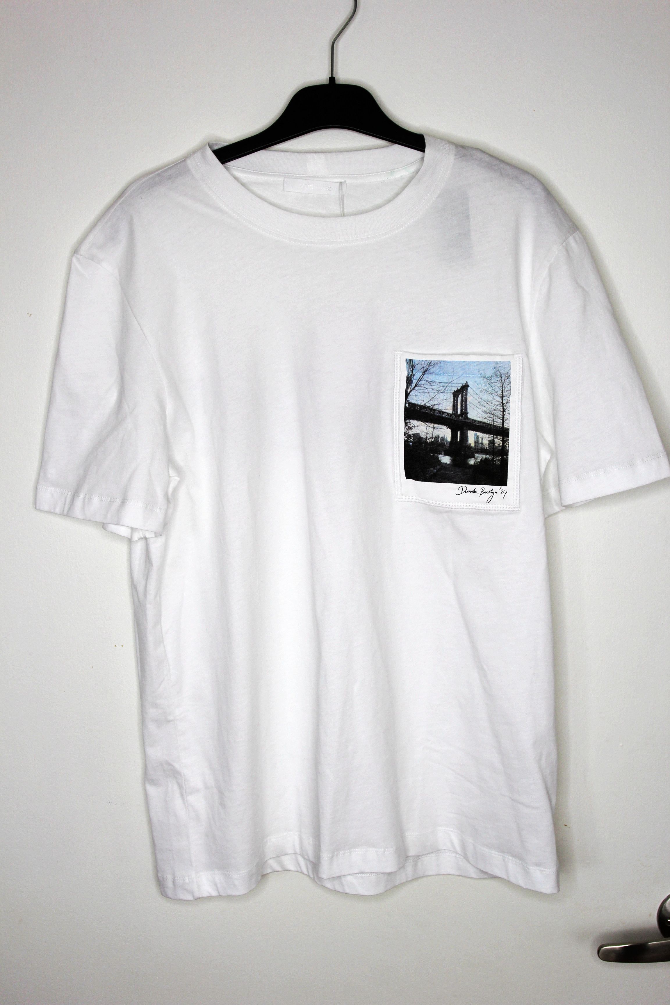 Helmut Lang BNWT AW24 HELMUT LANG POSTCARD TSHIRT M Size US M / EU 48-50 / 2 - 2 Thumbnail
