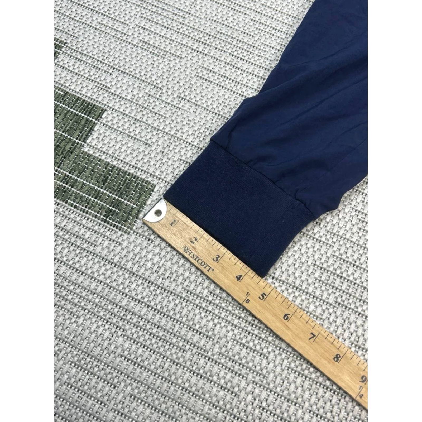 Vintage FIGS Jogger Scrub Pants Mens Large Blue Mid Rise Tapered Leg Drawstring Medical Size US 33 - 4 Thumbnail