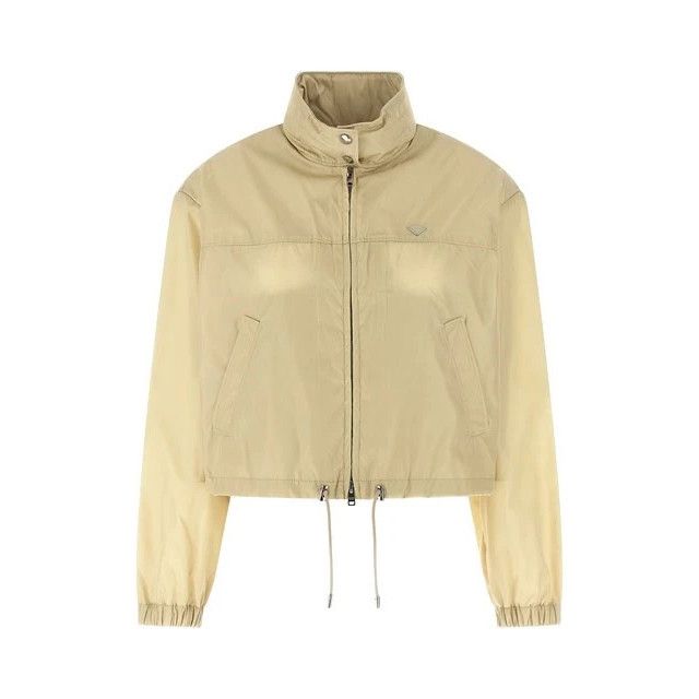 PRADA Beige Re-Nylon Jacket New & Authentic (Women's size:IT