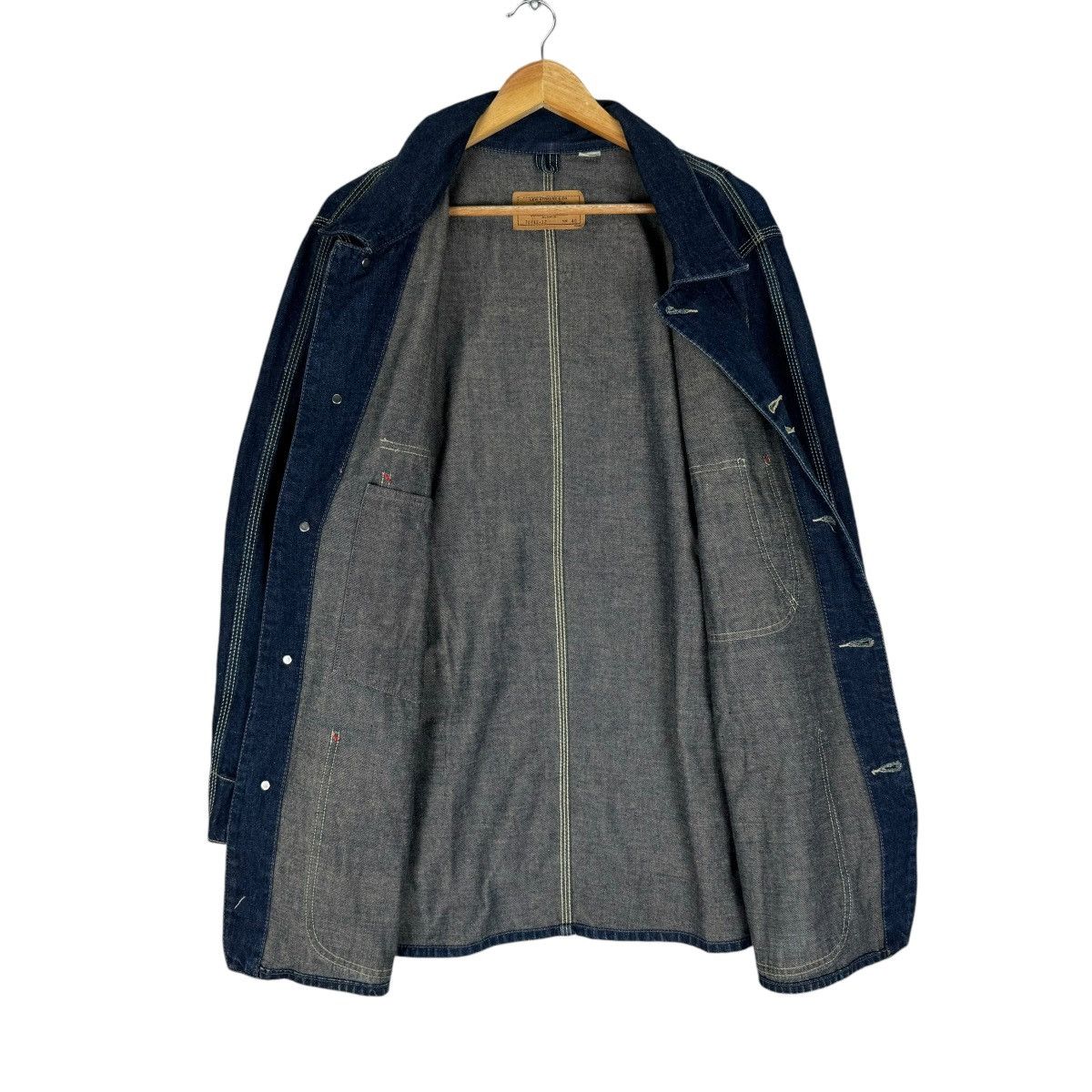 Levi's ⚡️LEVIS DENIM INDIGO WORKWEAR JACKET Size US L / EU 52-54 / 3 - 9 Thumbnail