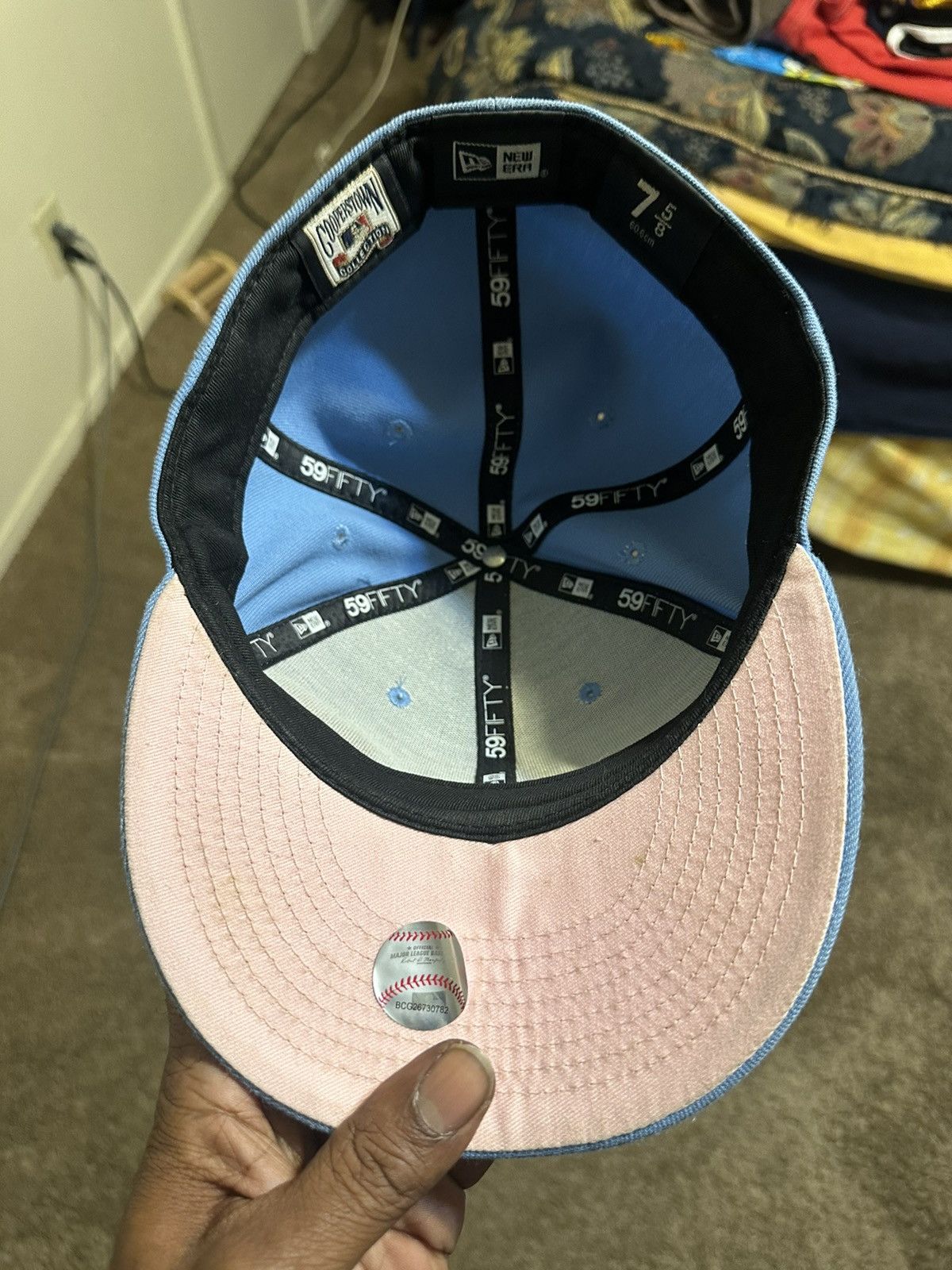 MLB × New Era × Vintage Vintage MLB New Era Los Angeles Dodgers hat 00s Size ONE SIZE - 7 Thumbnail