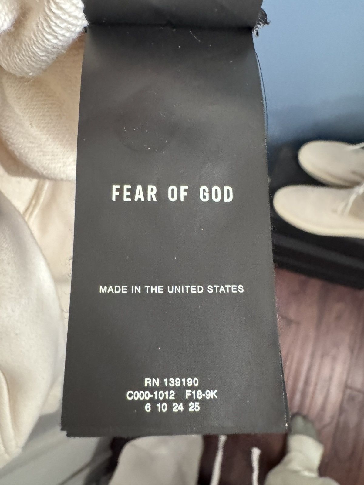 Fear of God Fear of God Sixth Collection FG Hoodie Size XL Size US XL / EU 56 / 4 - 15 Thumbnail