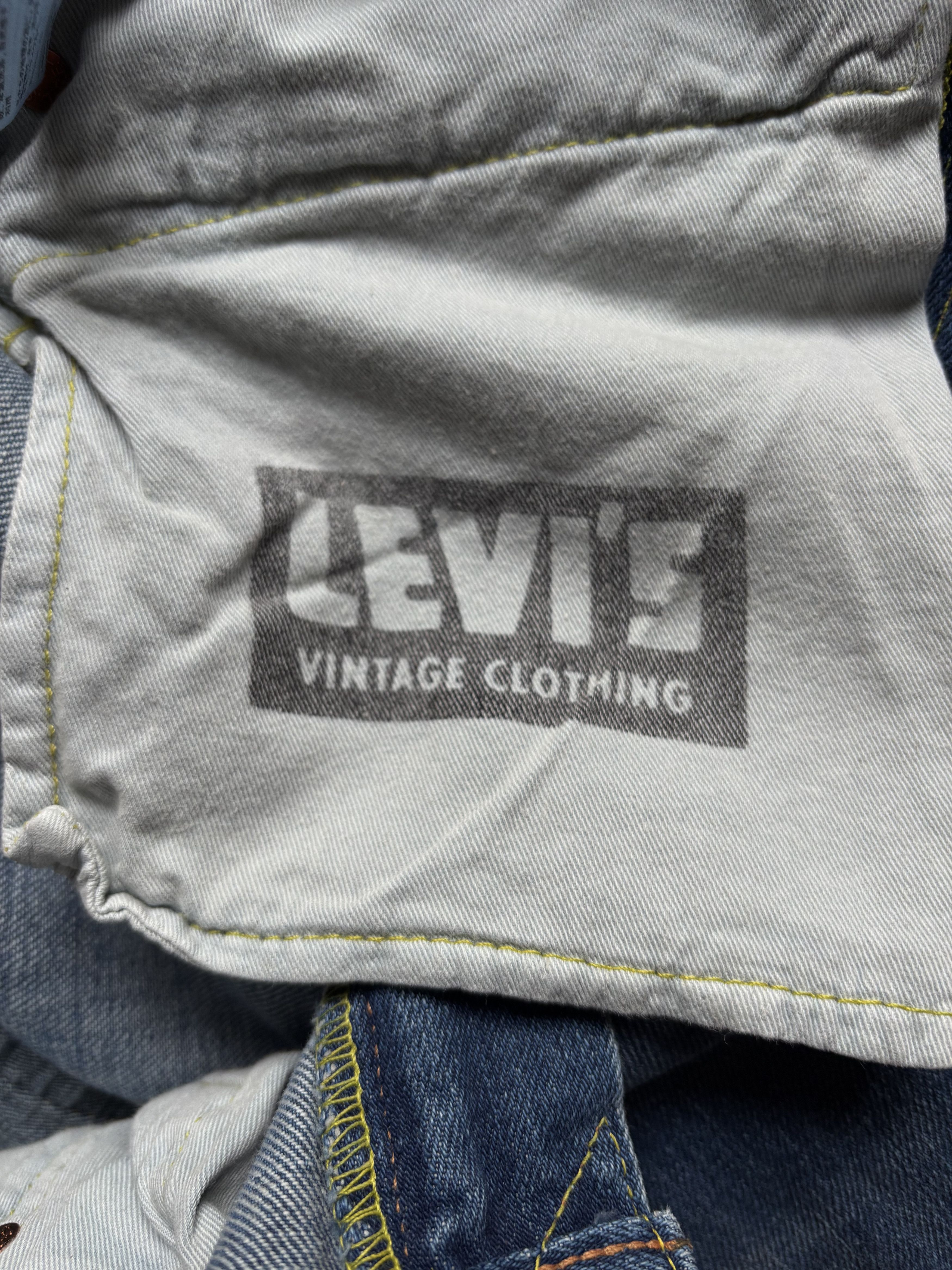 Levi's Vintage Clothing LVC 701 1950s Japanese Selvedge Denim — W28 L30 — NWT Size 28" / US 6 / IT 42 - 11 Thumbnail