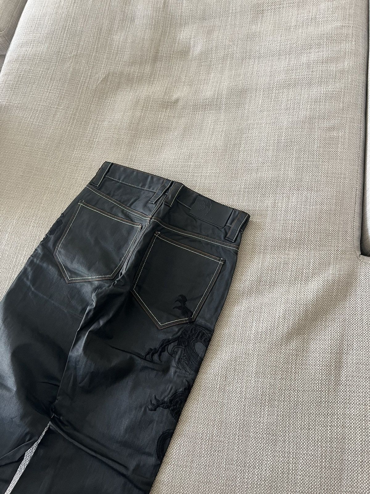 Japanese Brand × Vintage Vintage 💥 Japanese Dragon Pants Size US 30 / EU 46 - 23 Thumbnail