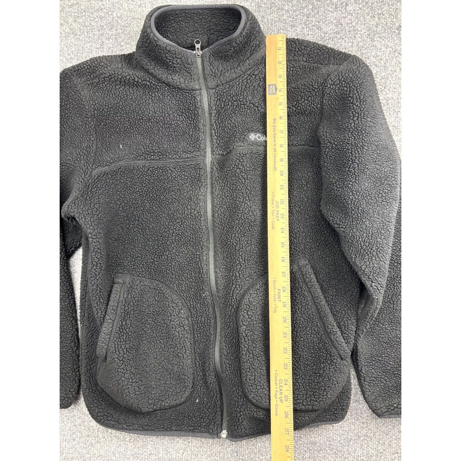 Vintage Columbia Jacket Mens Medium Black Full Zip Sherpa Fleece Outdoor Size US M / EU 48-50 / 2 - 3 Thumbnail