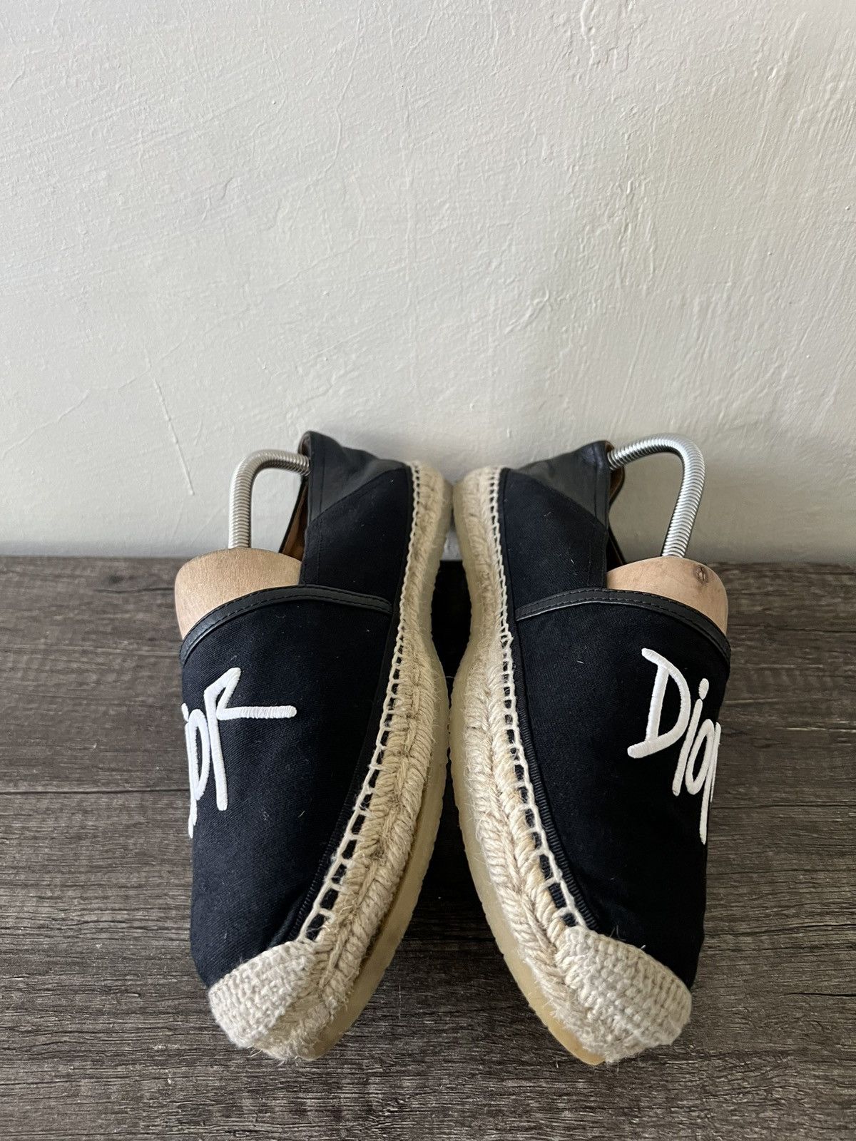 Dior CHRISTIAN DIOR SCRIPT LOGO ESPADRILLES Size US 9 / EU 42 - 3 Thumbnail