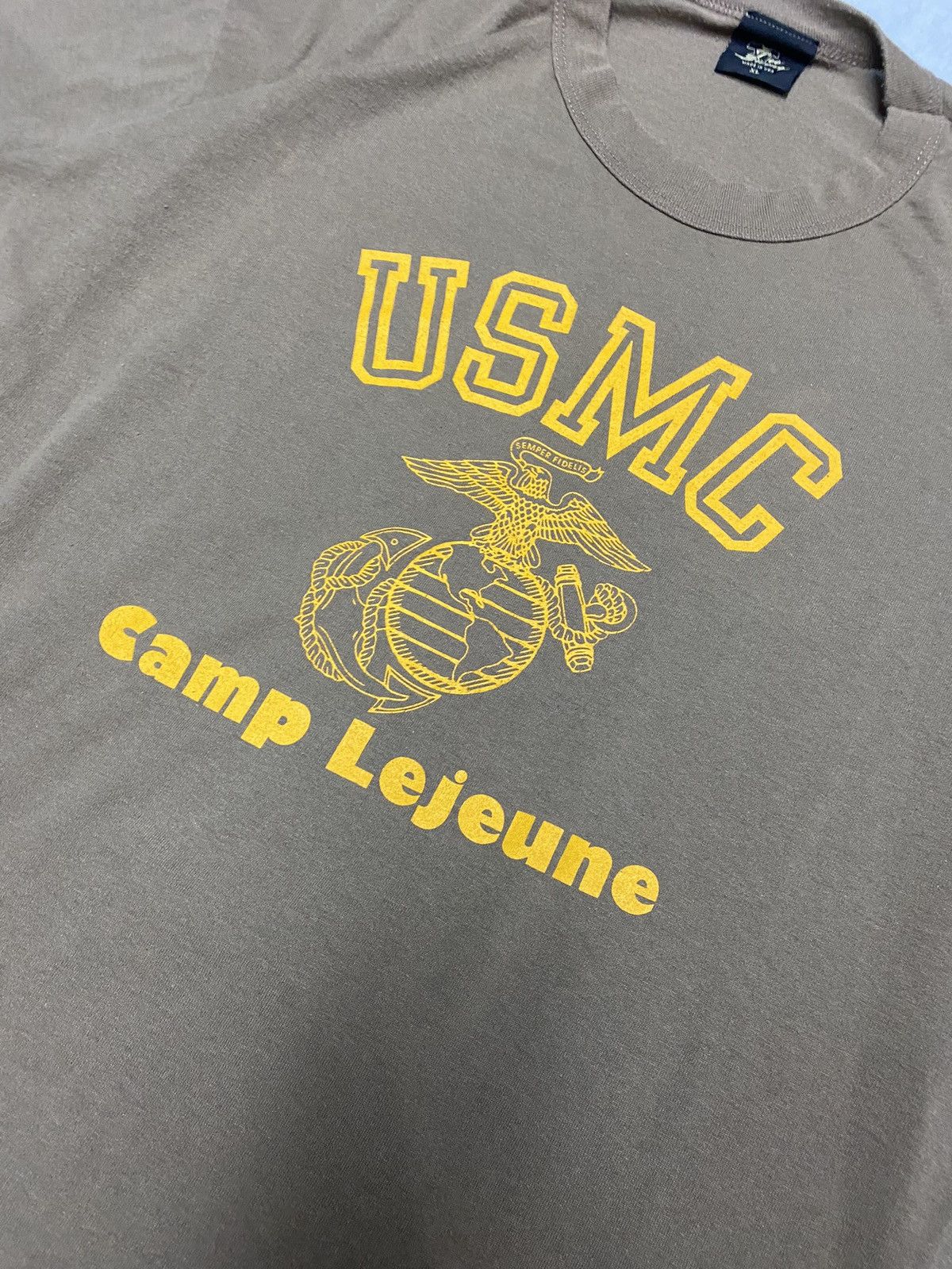 Vintage Crazy Vintage 90’s Streetwear Skater Marine Corps Tee XL Size US XL / EU 56 / 4 - 2 Thumbnail