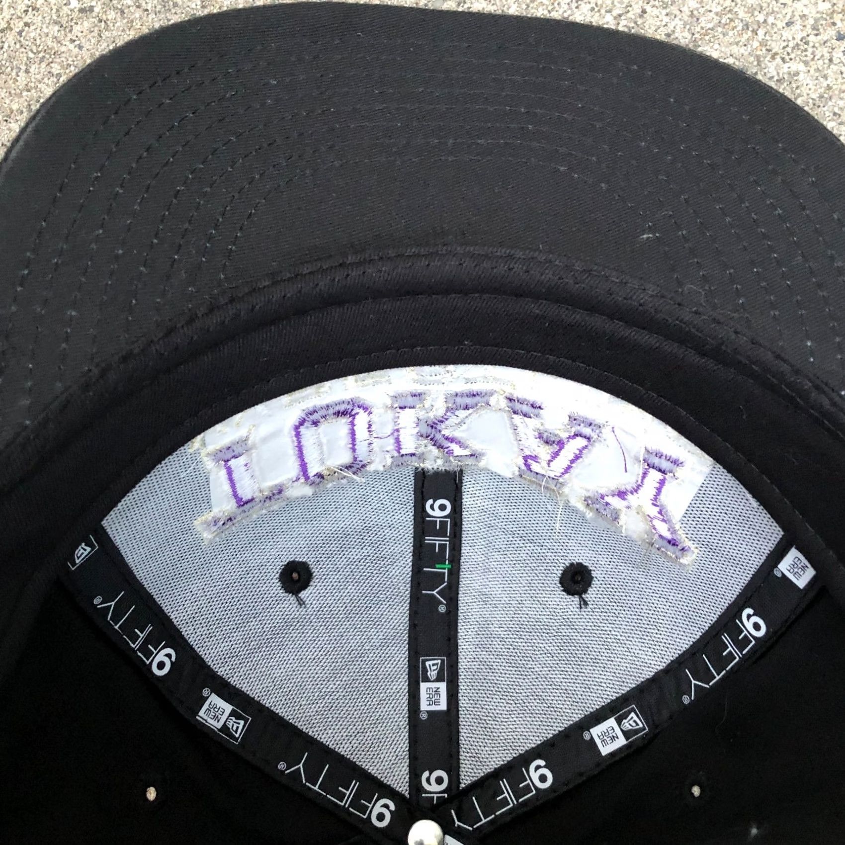 New Era NEW ERA TOKAY HIGH SCHOOL WRESTLING Snapback Hat Men's One Size 9Fifty Cap Black/Purple Adjustment Adjustable Hats Mens 2000s? Size ONE SIZE - 7 Thumbnail
