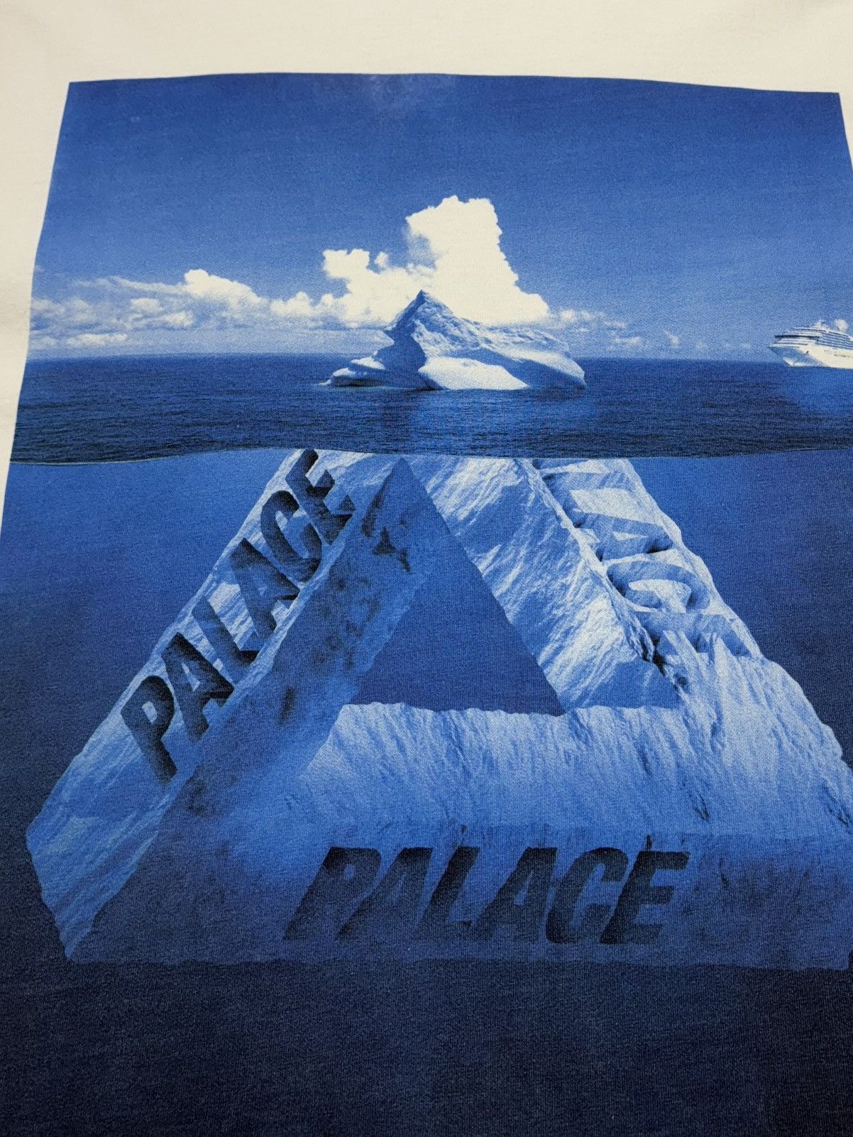 Palace Palace Berg-Ferg T-Shirt White Size US XL / EU 56 / 4 - 2 Thumbnail