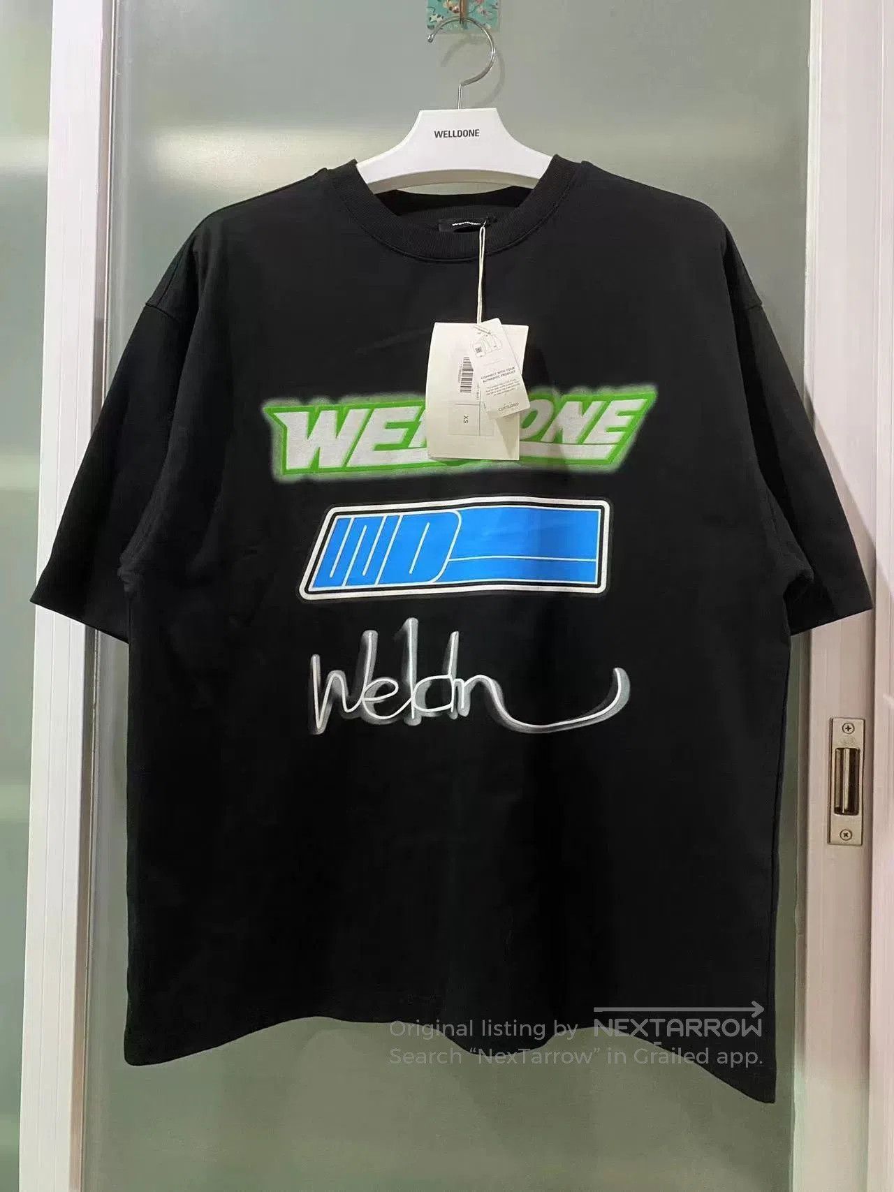 WE11DONE we11done short sleeve graphic t-shirt. Size US XS / EU 42 / 0 - 1 Thumbnail