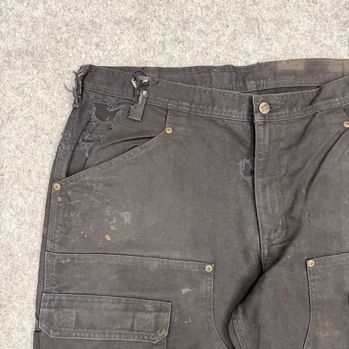 Carhartt Rare 🔥Vintage Carhartt B264 BLK Double Knee Denim Size US 40 / EU 56 - 4 Thumbnail