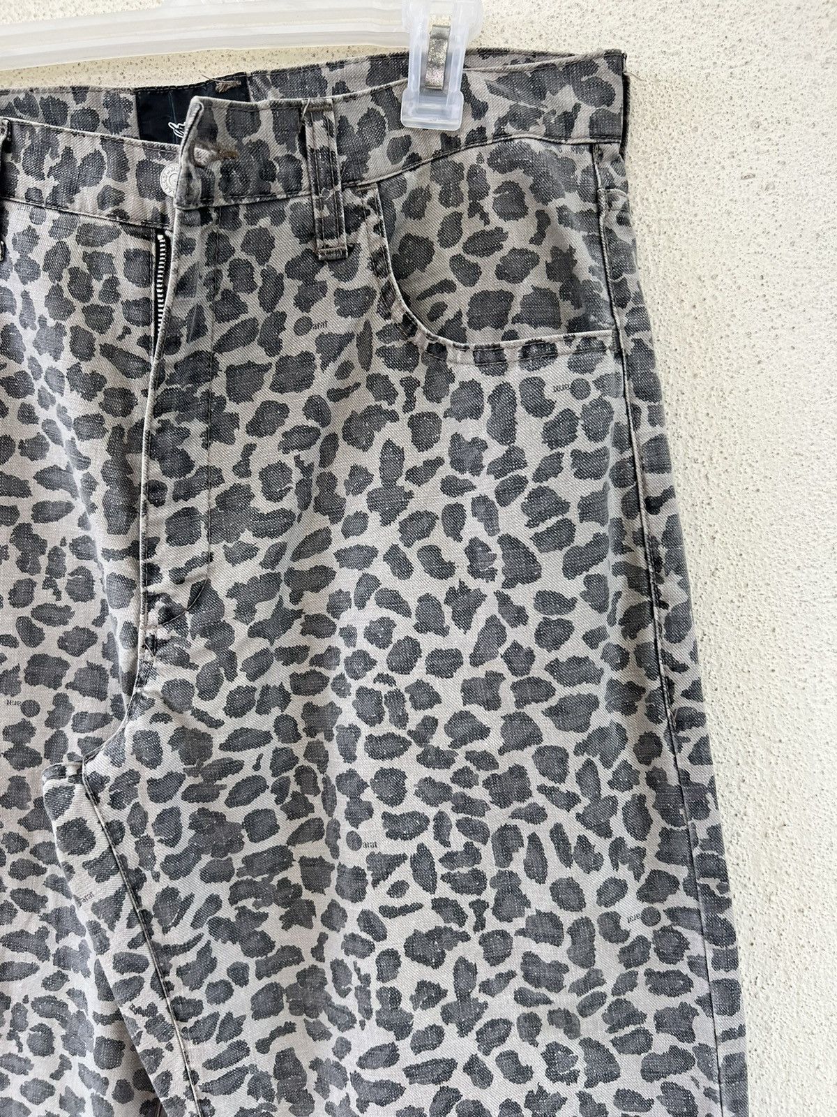 Devilock Vintage DOARAT Japan Faded Leopard Camo Baggy Pant Size US 32 / EU 48 - 11 Thumbnail