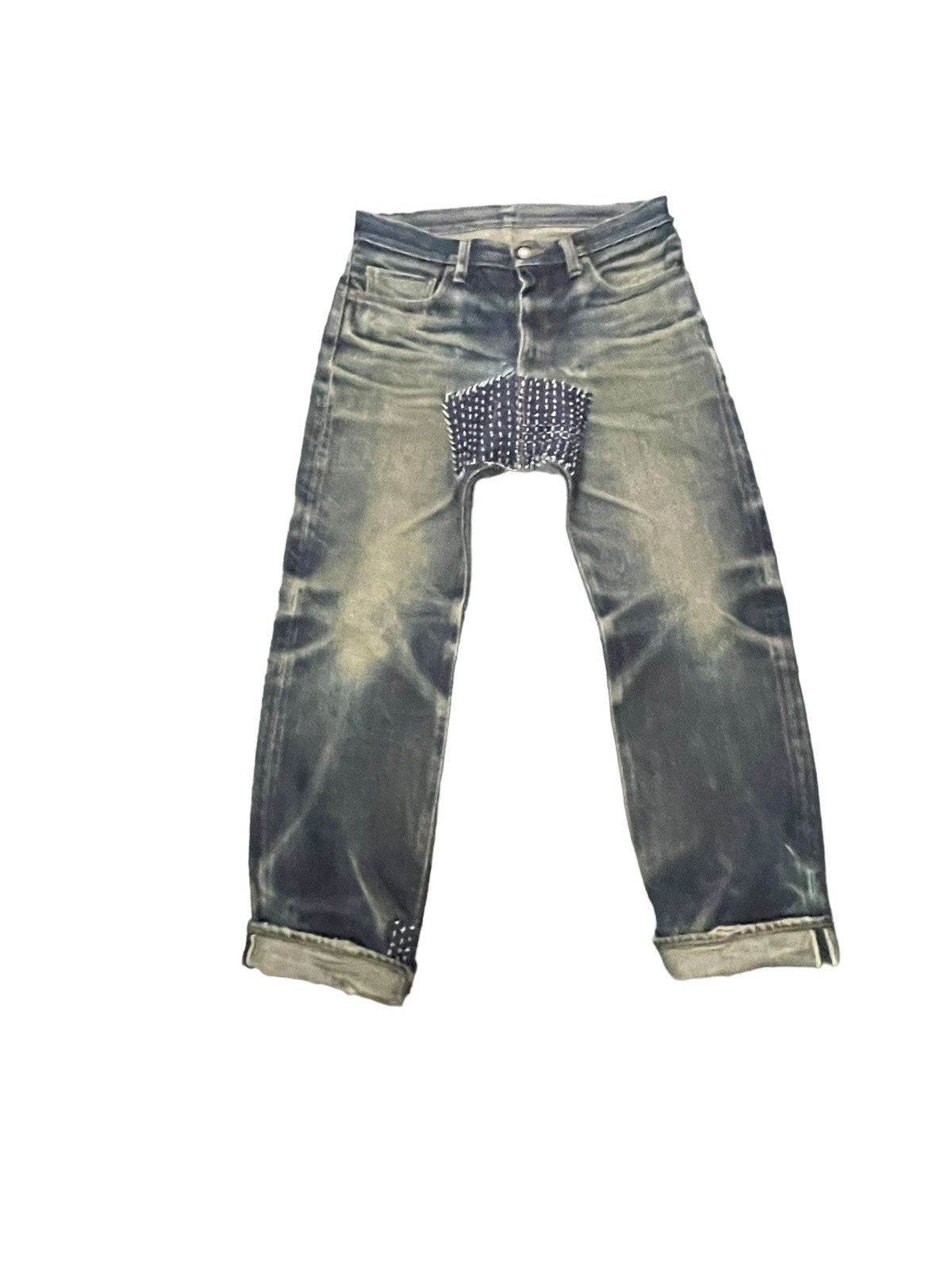 KOJIMA GENES × Vintage Vintage Kojima Genes Selvedge Distresed Denim Size US 34 / EU 50 - 3 Thumbnail