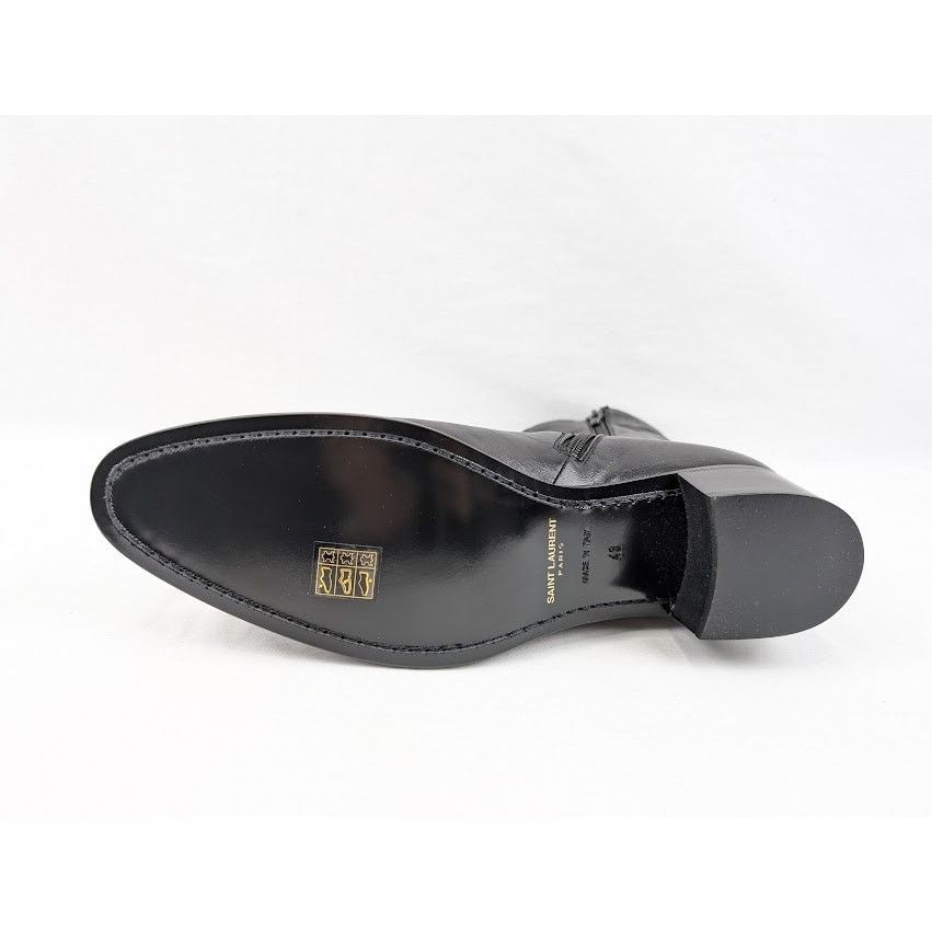 Saint Laurent Paris o1rshd1 Q:2 / Vlad 45 Zipped Boots in Black Size US 10 / EU 43 - 10 Thumbnail