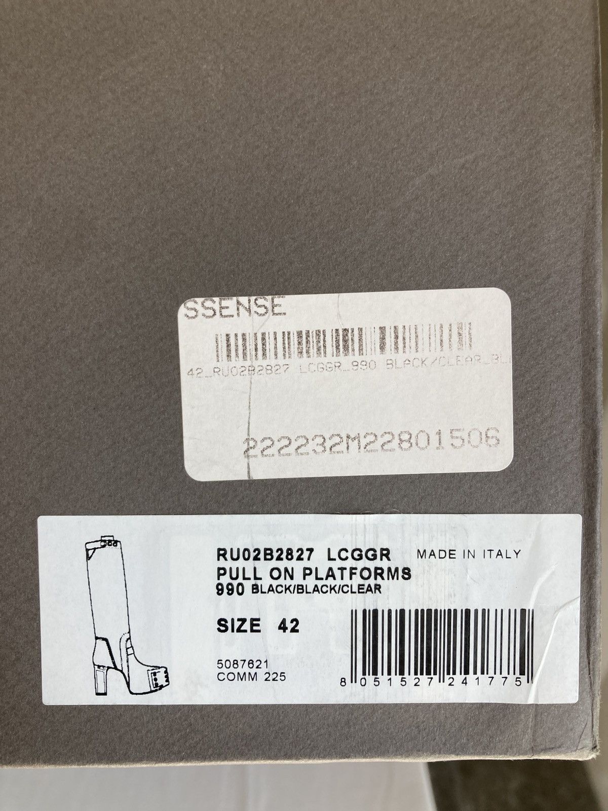 Rick Owens NEVER WORN / Pull on platform boots by Rick Owens Size US 9 / EU 42 - 14 Thumbnail