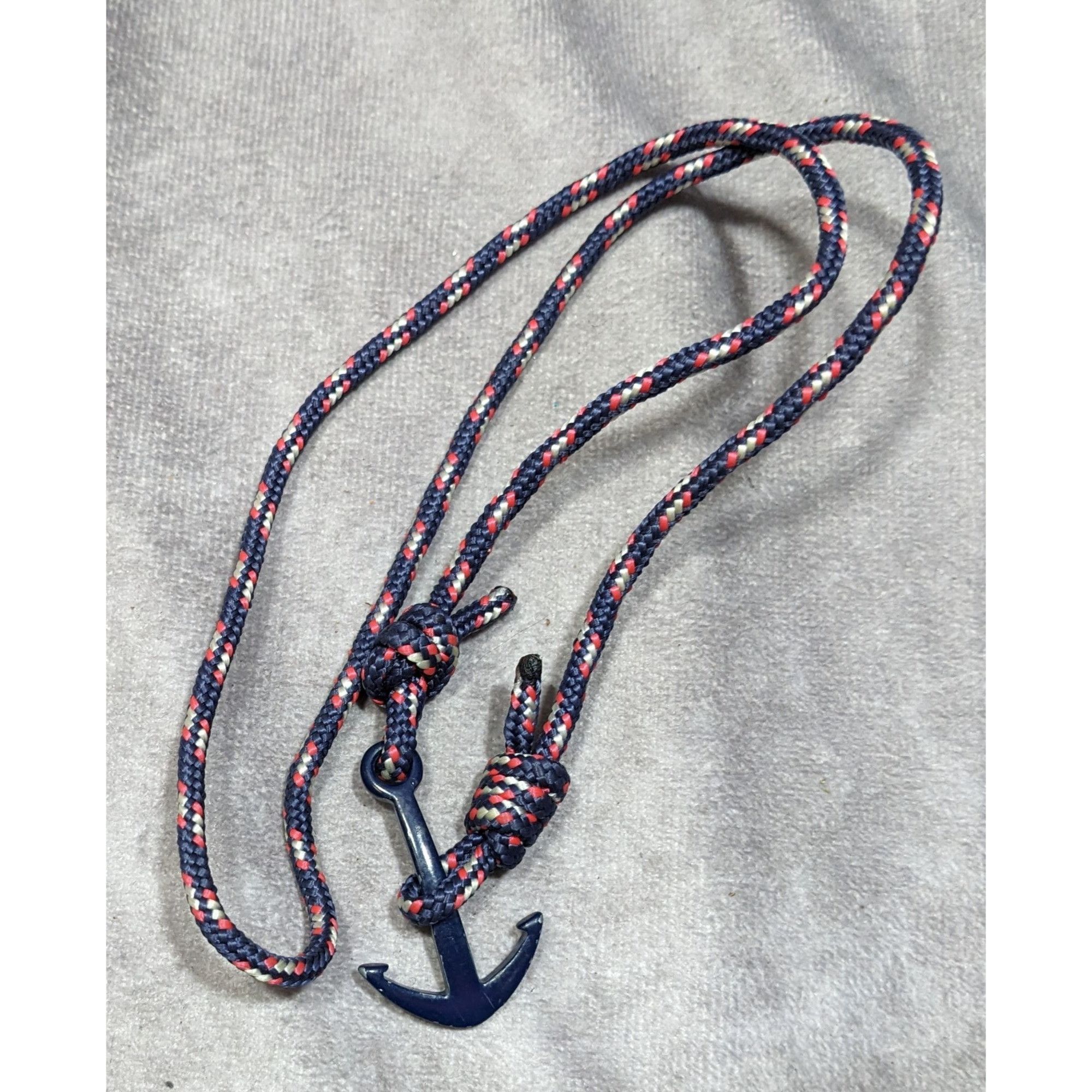Other Handmade Nautical Bracelet/Necklace With Anchor Charm Size ONE SIZE - 4 Thumbnail