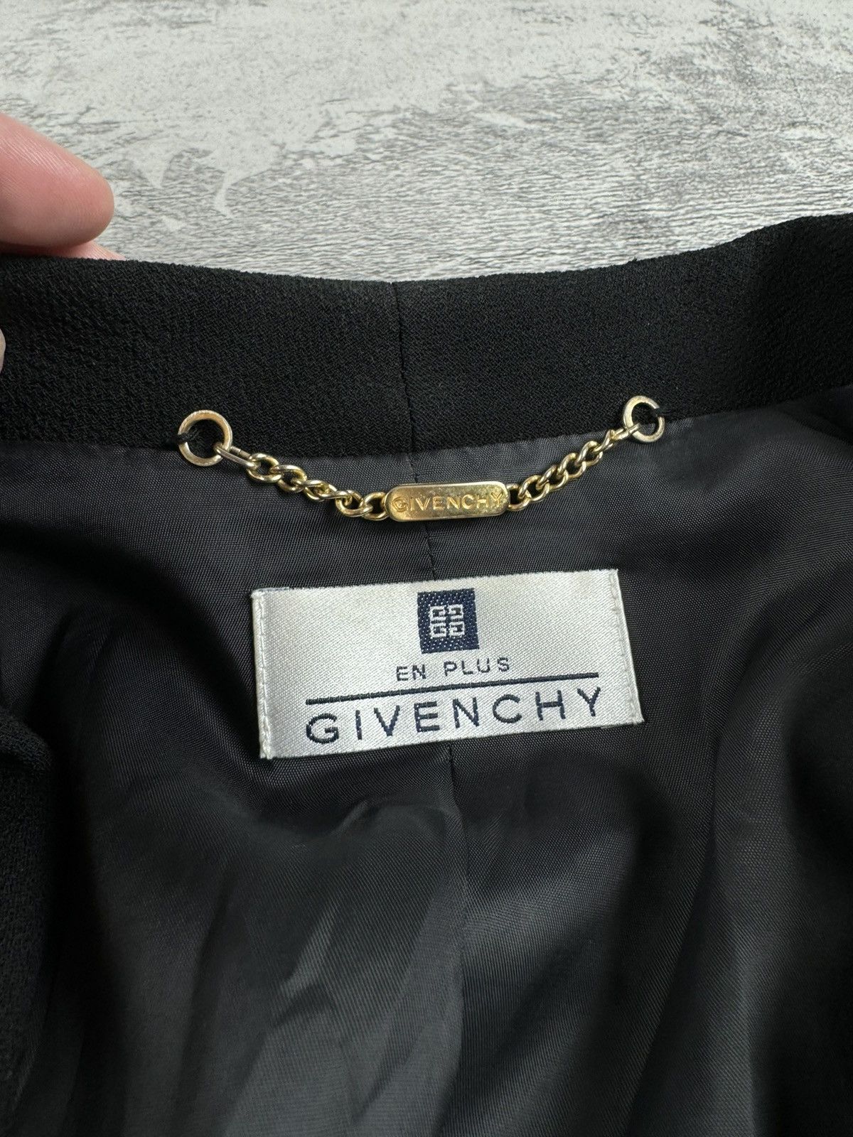 Givenchy 90S En Plus Givenchy Paris Basic 90S Blazer Suit Jacket Size XXL / US 16-18 / IT 52-54 - 6 Thumbnail
