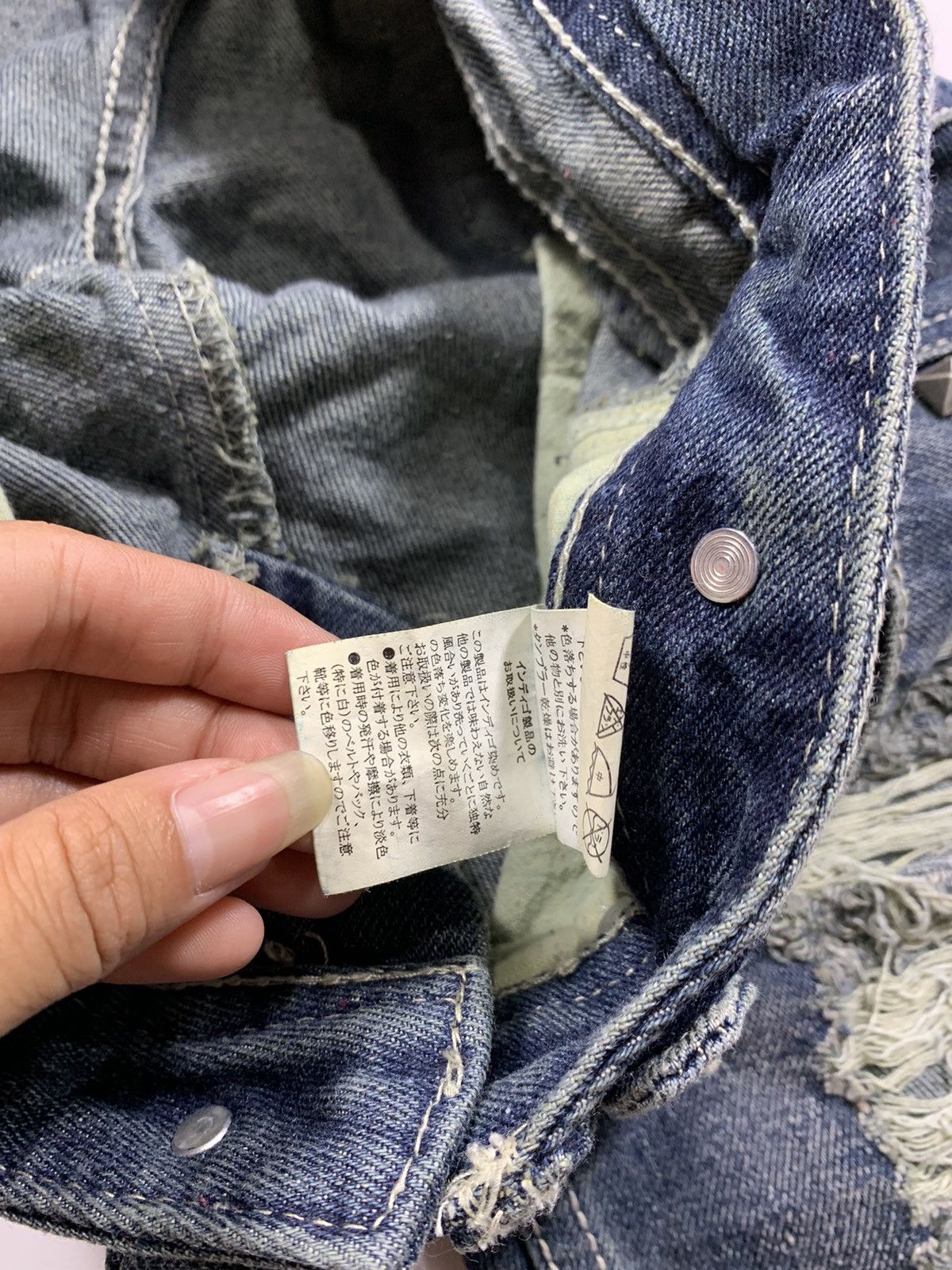 14th Addiction Japanese allegory Distressed Denim ifsixwasnine Style Size US 30 / EU 46 - 7 Thumbnail
