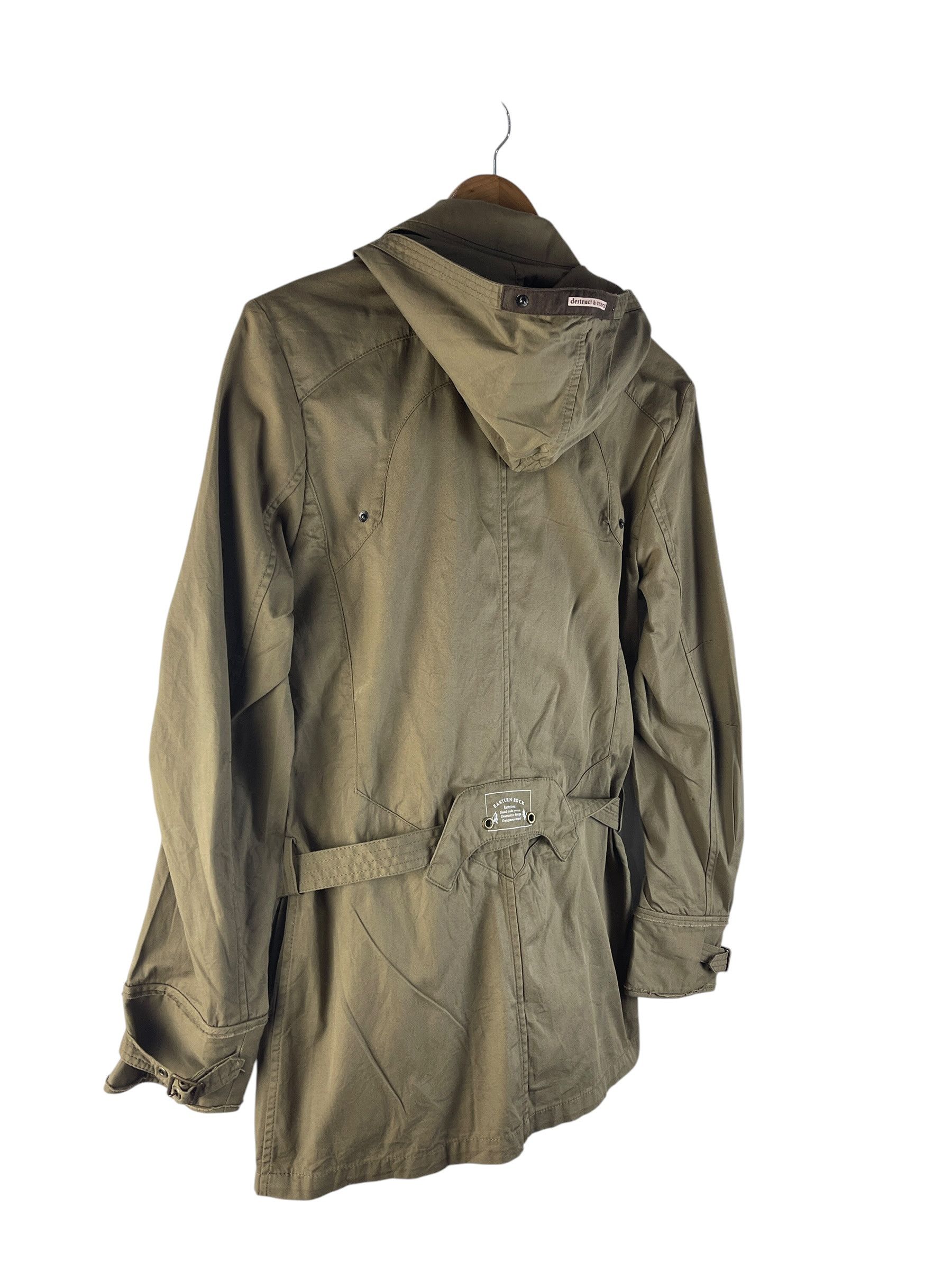 PPFM Vintage PPFM Eastern Rock Hooded Military Utility Jacket Size US S / EU 44-46 / 1 - 5 Thumbnail