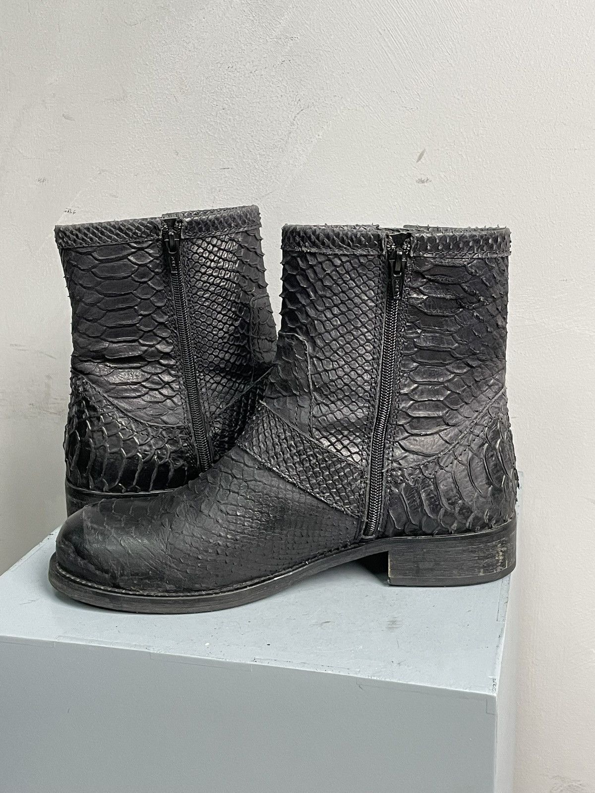Guidi If six was nine style python leather snake gothic boots Size US 8 / EU 41 - 11 Thumbnail