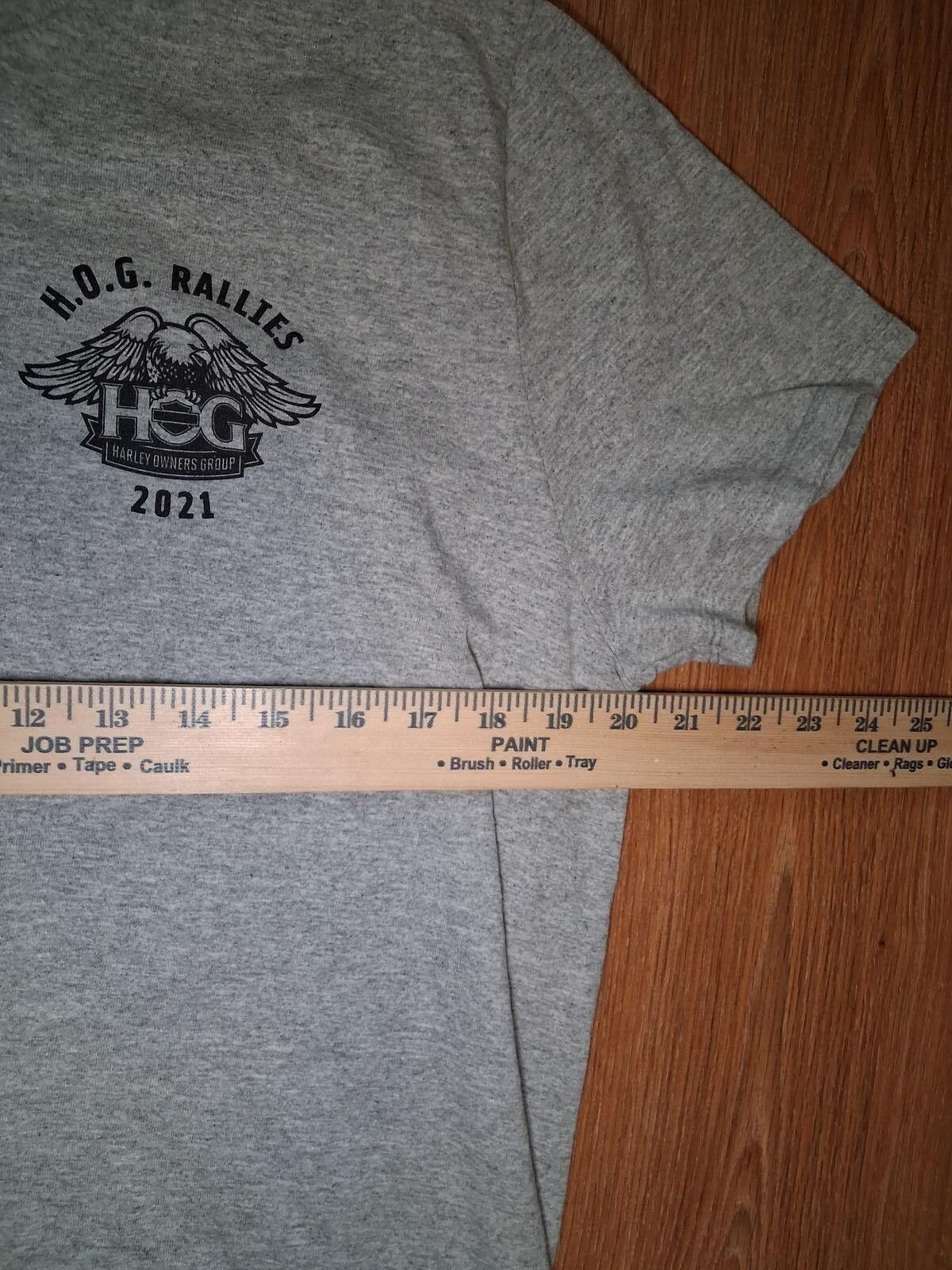 Harley Davidson Harley Davidson T Shirt XL Gray Cotton Rocky Mountain HOG Size US XL / EU 56 / 4 - 7 Thumbnail