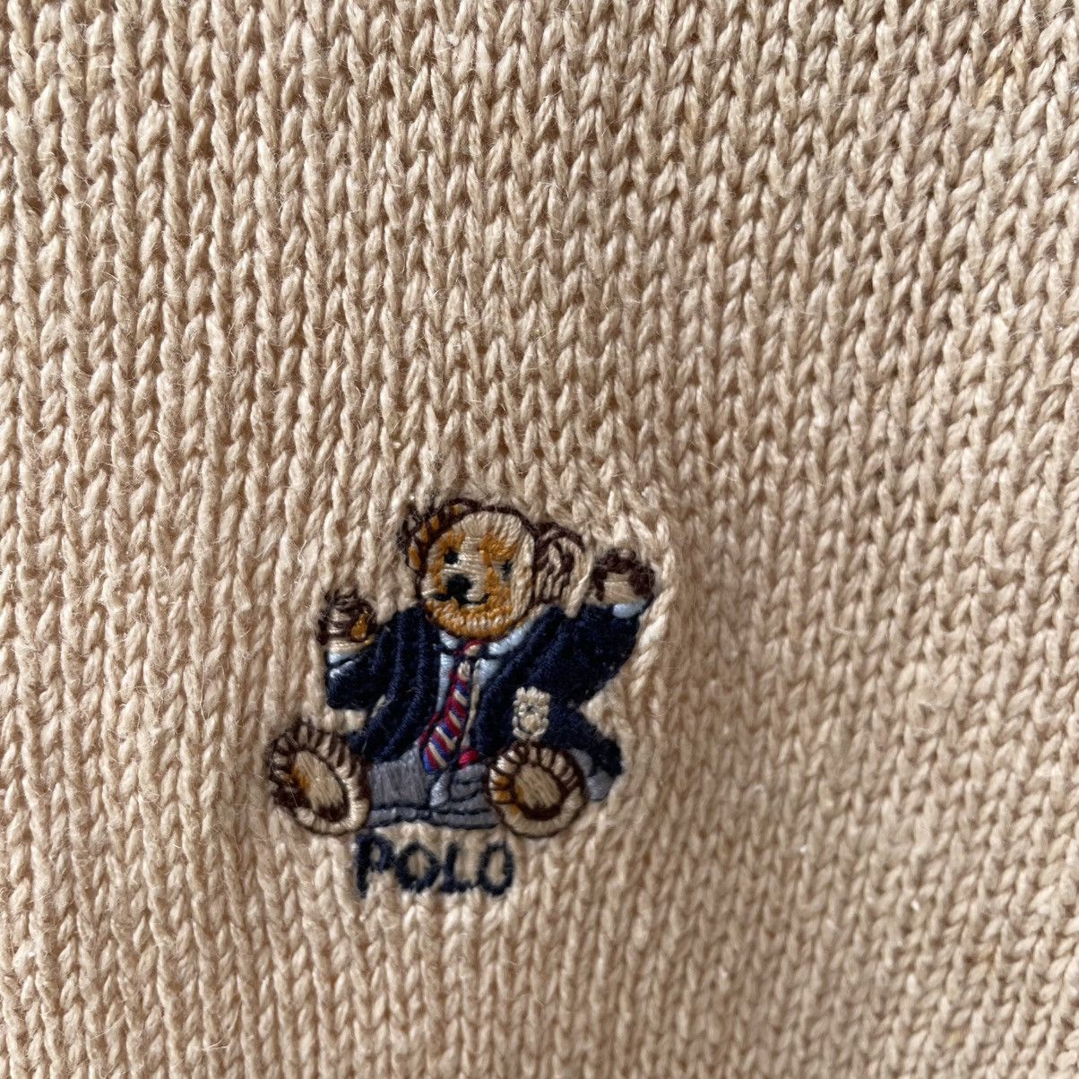 Polo Ralph Lauren 🔥Vintage Polo Ralph Lauren Polo Bear Logo Jumper Knitwear Size US M / EU 48-50 / 2 - 6 Thumbnail