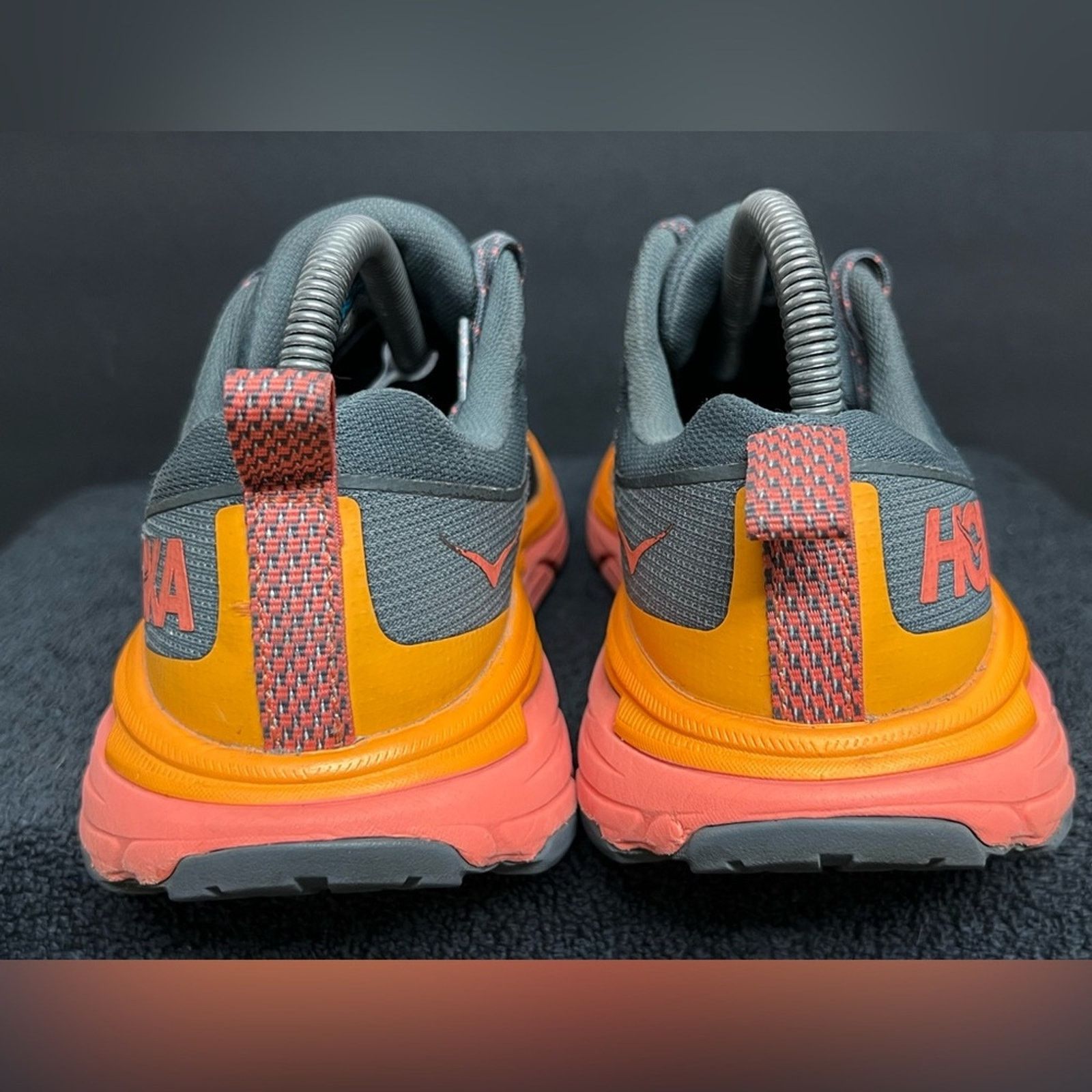 Hoka Hoka One One Womens Challenger ATR 6 Gray Running Shoes 7.5 Size US 7.5 / IT 37.5 - 6 Thumbnail