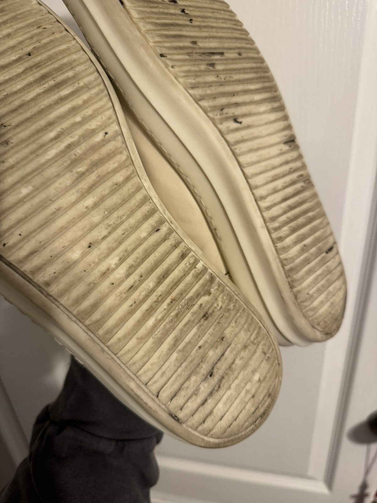 Rick Owens Rick Owens Vintage Leather Milk Vans Size US 10 / EU 43 - 12 Thumbnail