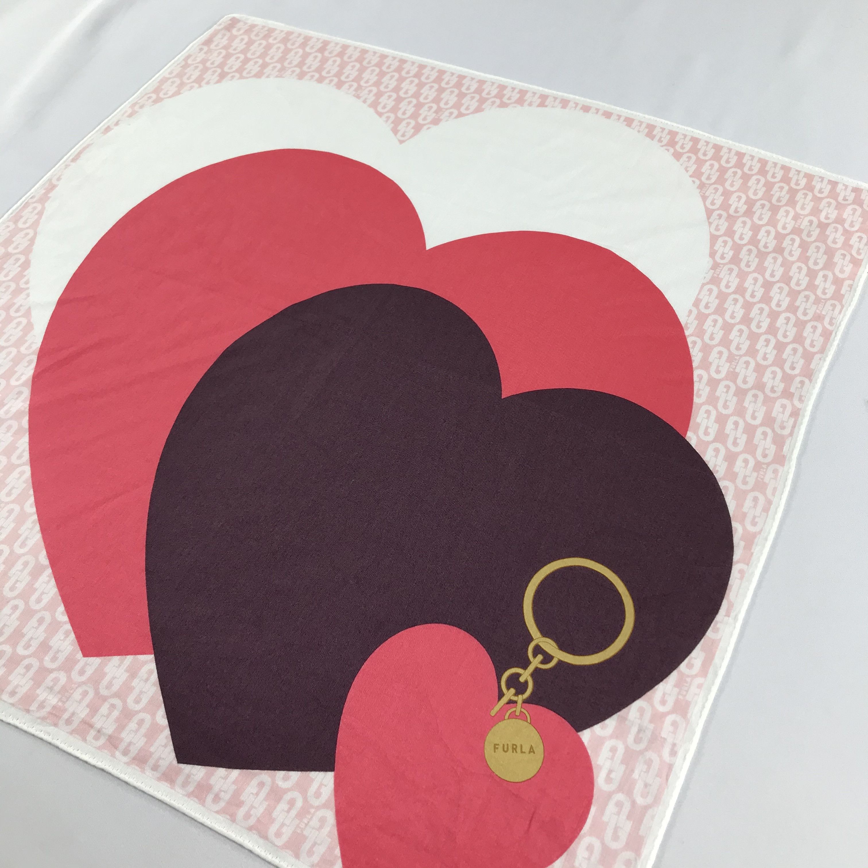 Furla Furla Love Handkerchief Neckerchief Bandana H646 Size ONE SIZE - 4 Thumbnail