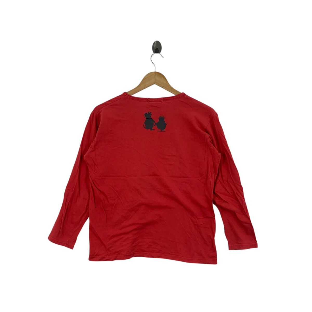 Vintage Vintage SHISEIDO ROCKY & HOPPER Iwatobi Penguin Tee Shirt Size L / US 10 / IT 46 - 8 Thumbnail