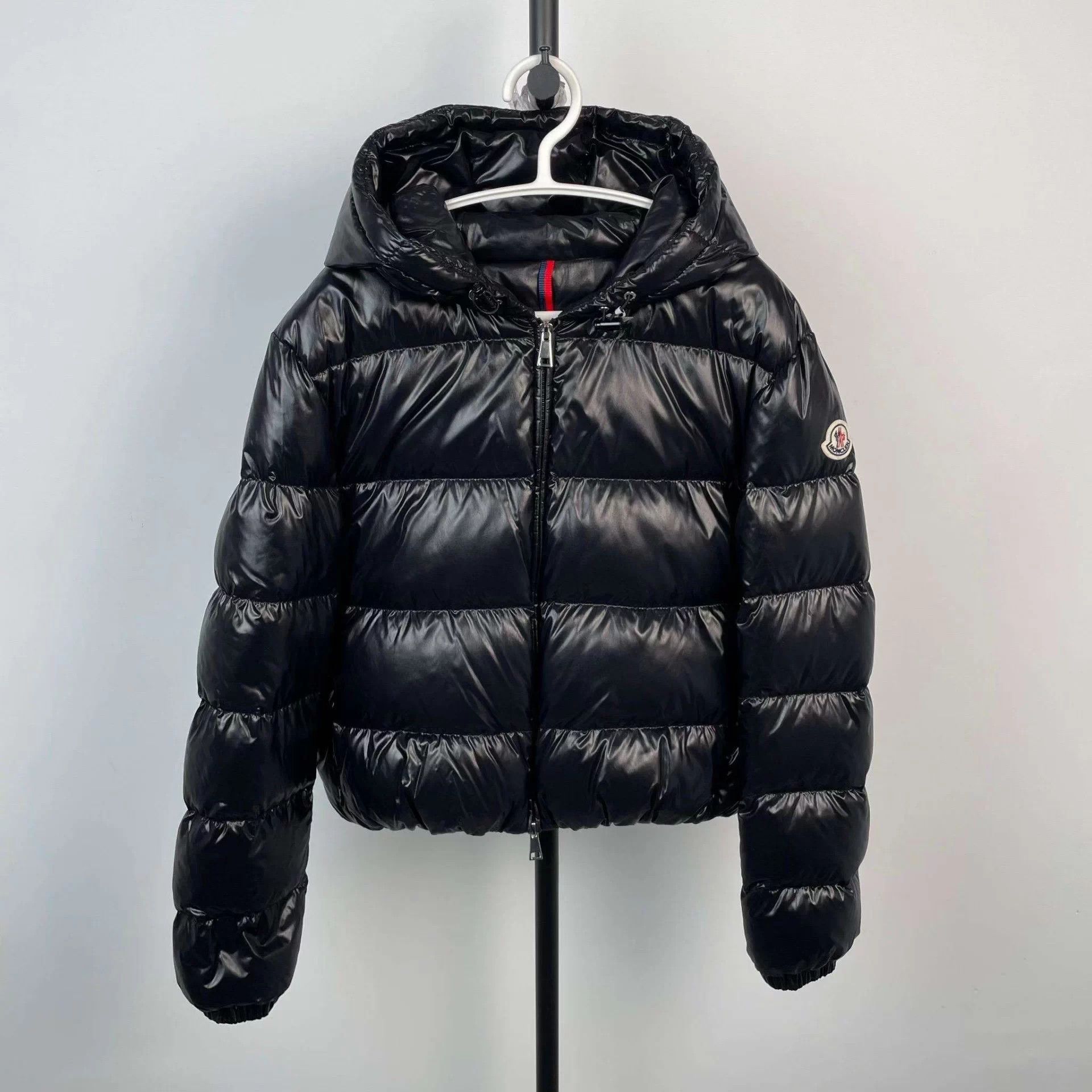 Moncler Women's Black Down Jacket Size 2