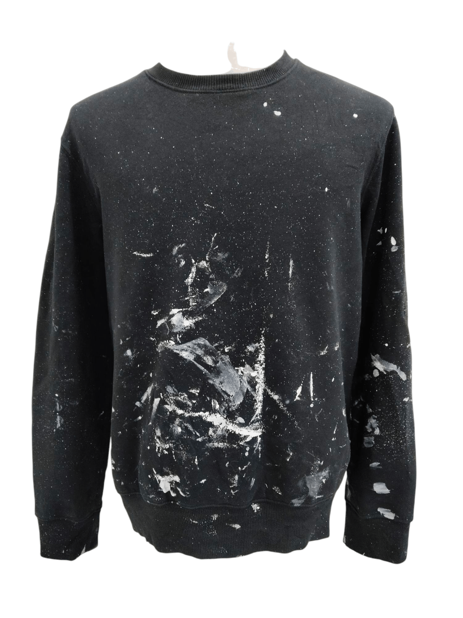 If Six Was Nine × Japanese Brand Goodfellow Painted Design Plain Sweatshirt Size US L / EU 52-54 / 3 - 1 Thumbnail