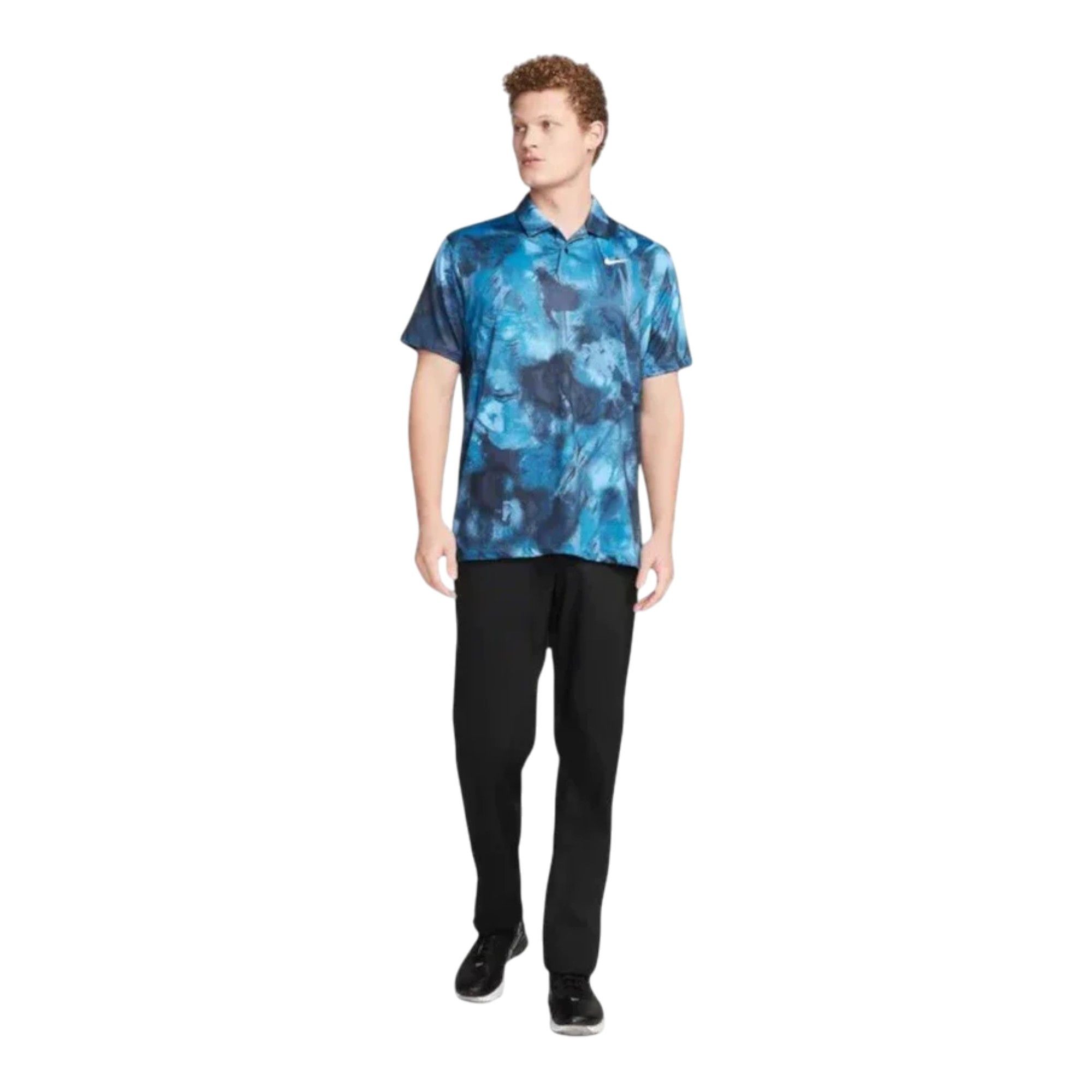 Nike Nike Dri-FIT Tour Ombre Golf Polo Shirt Obsidian FD5935-451 Size US S / EU 44-46 / 1 - 8 Thumbnail