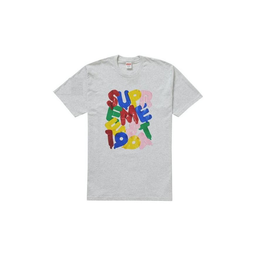 Supreme Supreme Balloons Logo T-Shirt Gray Size L Size US L / EU 52-54 / 3 - 1 Thumbnail