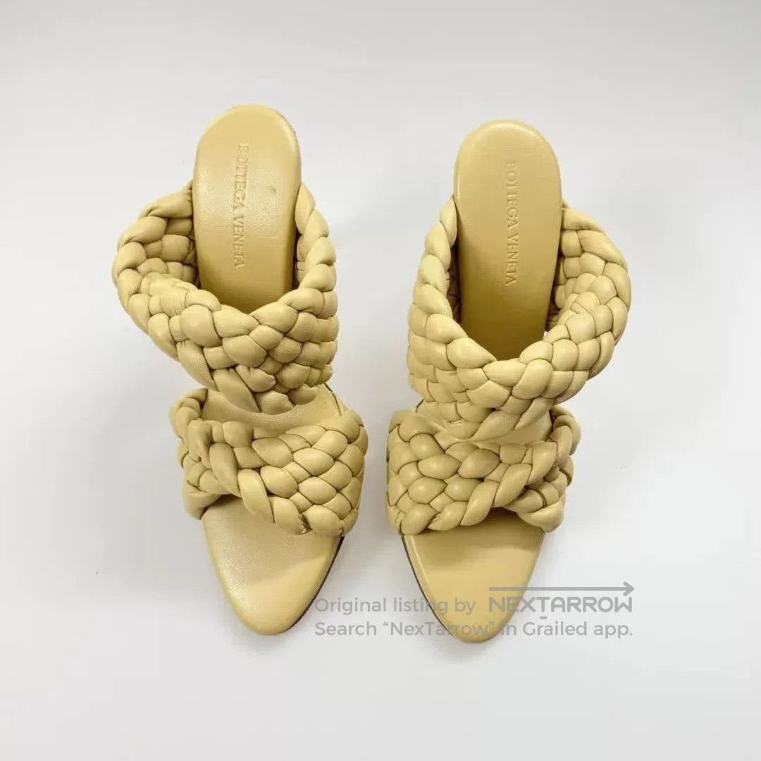 Bottega Veneta Bottega Veneta Woven High Heels. Size US 7 / IT 37 - 4 Thumbnail