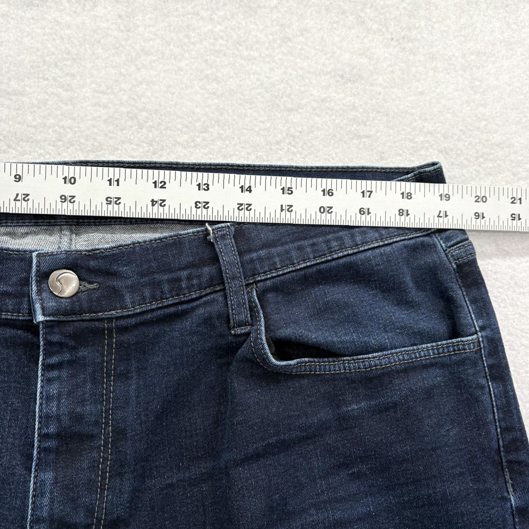 Vintage Joe's Jeans Kingpin Jeans Mens 38x30 Blue Dark Wash Slim Tapered Stretch Denim Pants Size US 38 / EU 54 - 7 Thumbnail