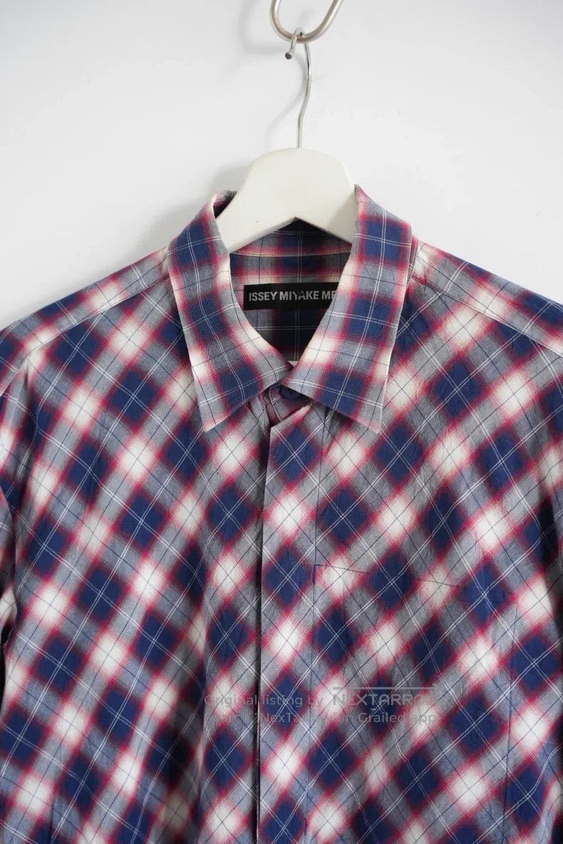 Issey Miyake Issey Miyake Diamond Pattern Shirt Size US M / EU 48-50 / 2 - 3 Thumbnail