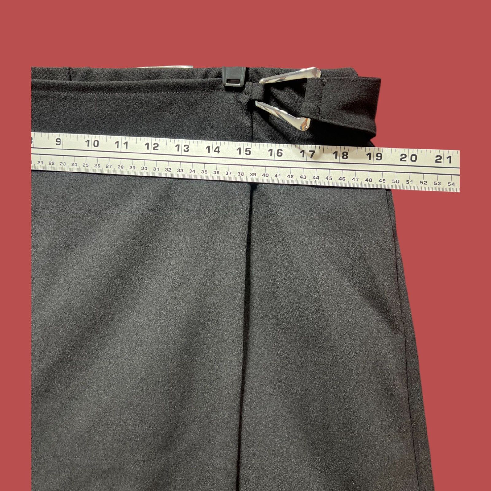 Other Bold Elements - Women's Mid-Rise Skort - Black - Extra Large Size 38" / US 16 / IT 52 - 6 Thumbnail