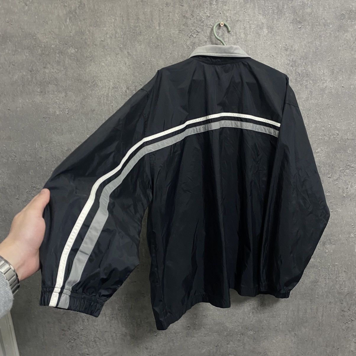 Nike 2000s Nike Track Jacket Vintage Rare Nylon Size US L / EU 52-54 / 3 - 7 Thumbnail