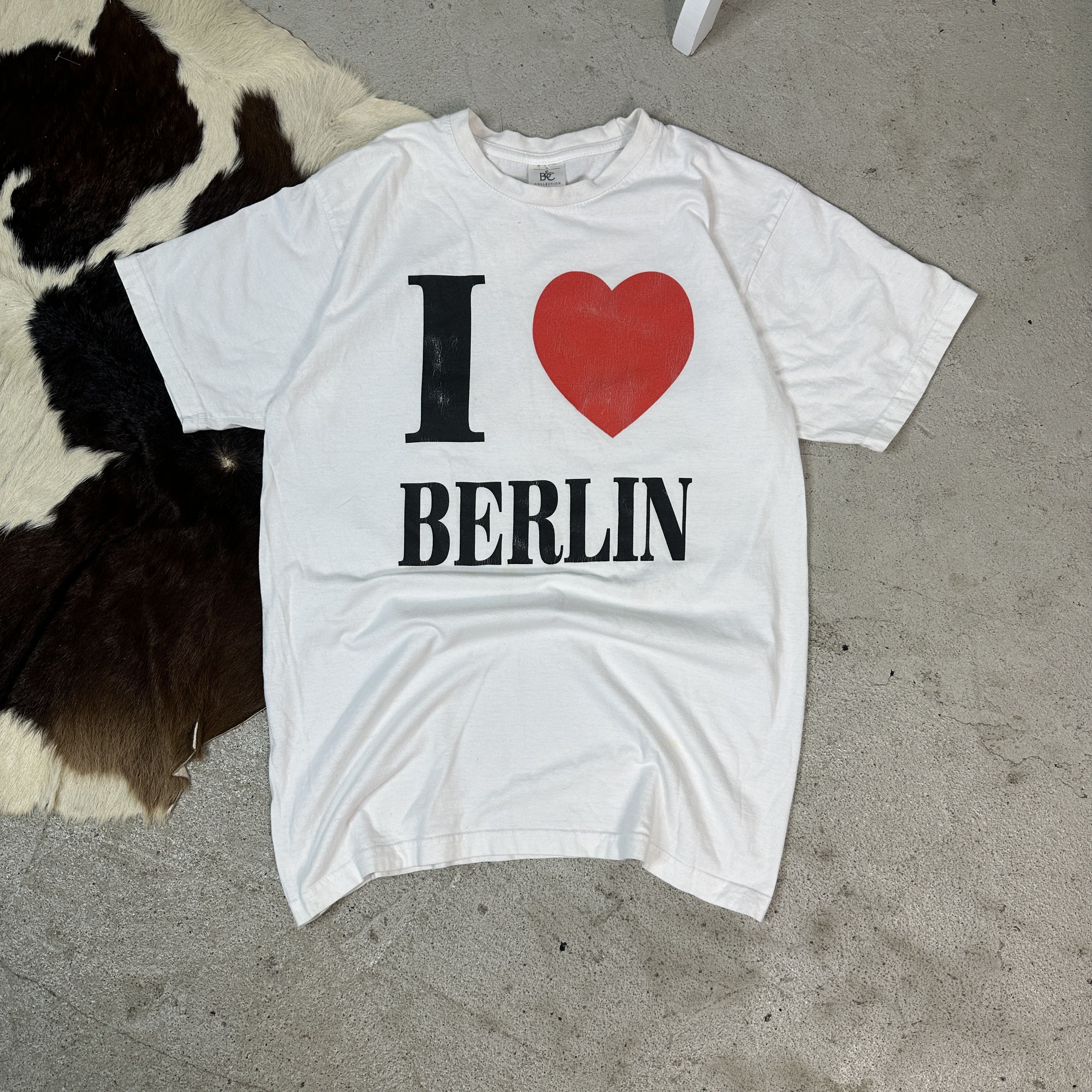 Vintage I Love Berlin T-shirt Size US S / EU 44-46 / 1 - 2 Thumbnail