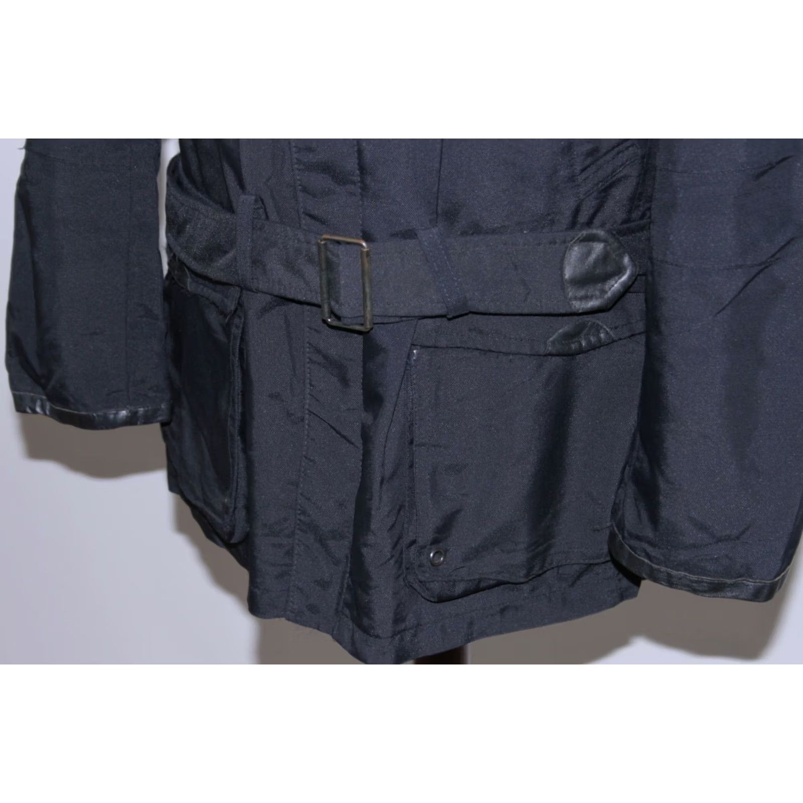 Vintage Strellson Jacket Black Size 52 Mens Coat Size US L / EU 52-54 / 3 - 2 Thumbnail