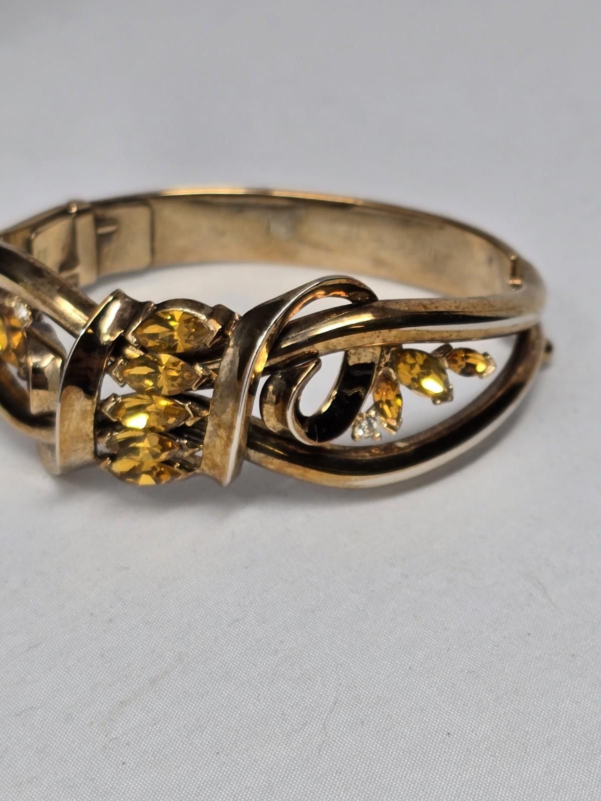 Other Vintage Trifari ALFRED PHILIPPE Baguette Rhinestone Bracelet Size ONE SIZE - 1 Thumbnail