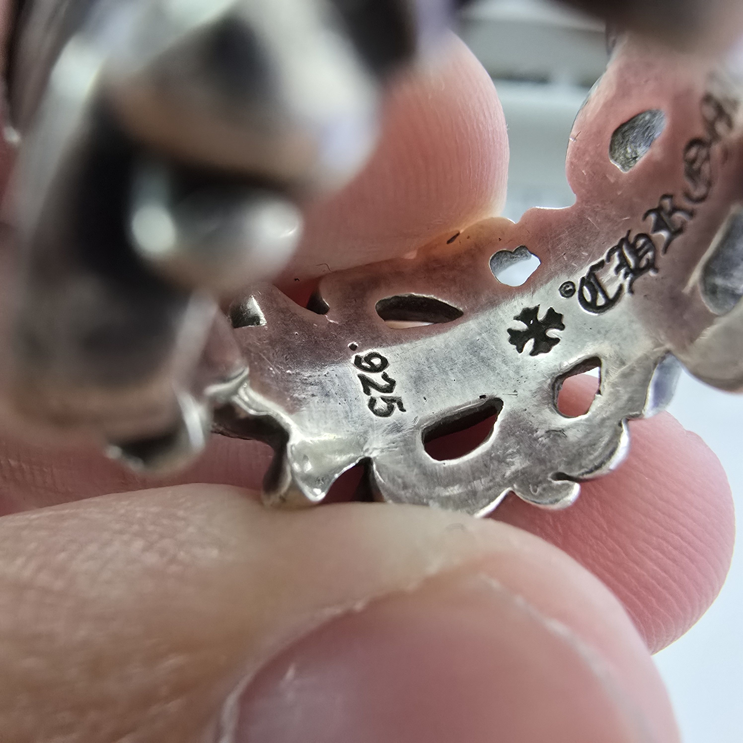 Chrome Hearts Chrome Hearts Double Floral Ring Size ONE SIZE - 10 Thumbnail