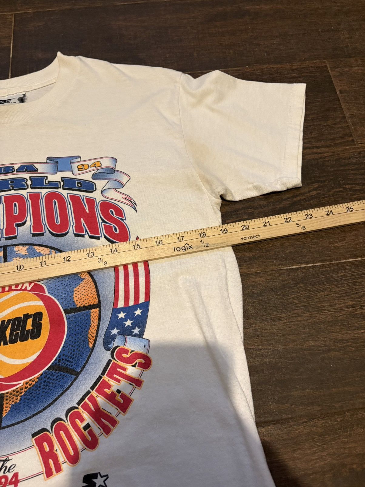 Lee Vintage 1994 Houston Rockets Championship T-Shirt Size US M / EU 48-50 / 2 - 5 Thumbnail