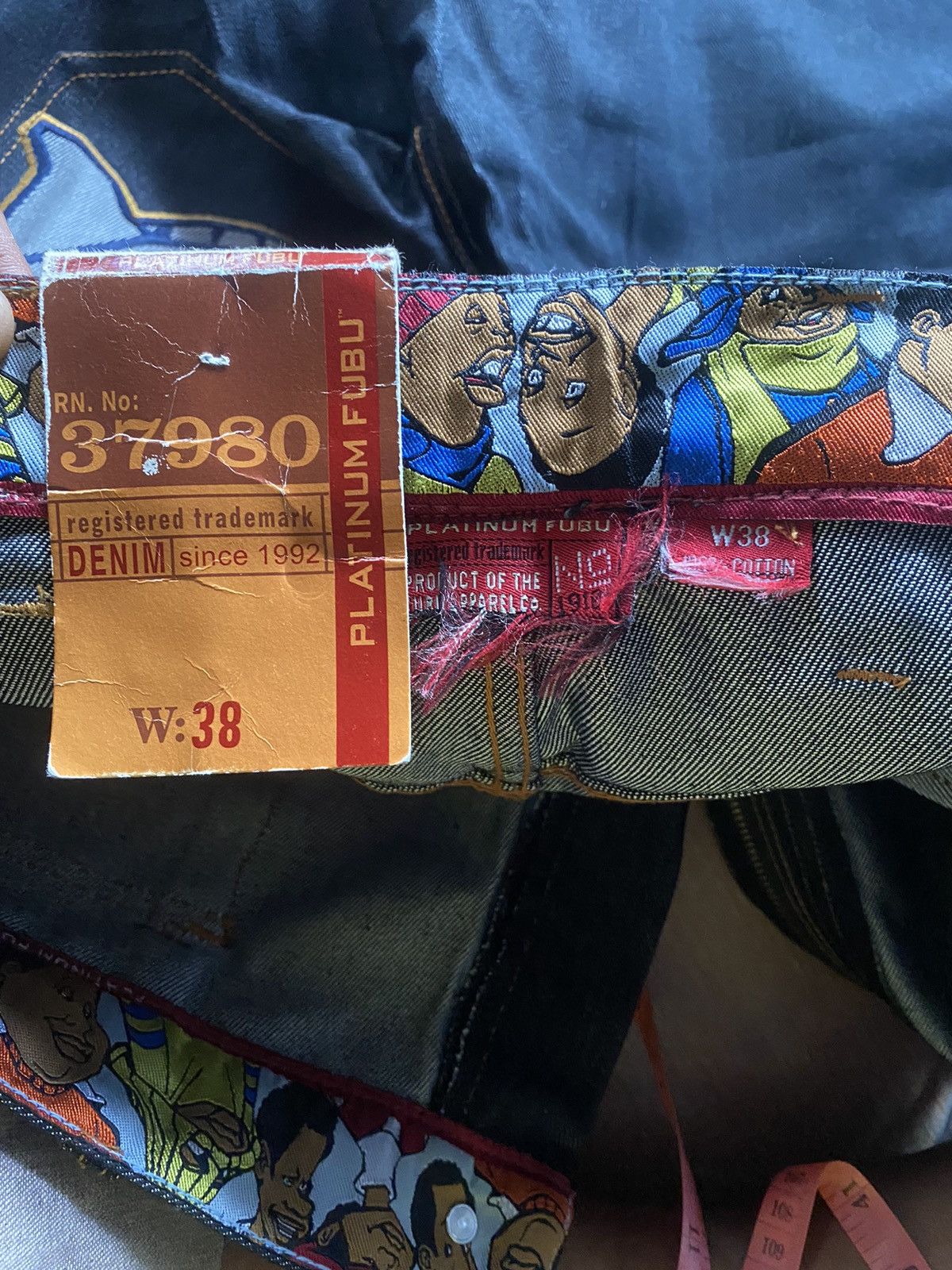 Fubu × Vintage FUBU FAT ALBERT BAGGY JORTS Size US 38 / EU 54 - 13 Thumbnail