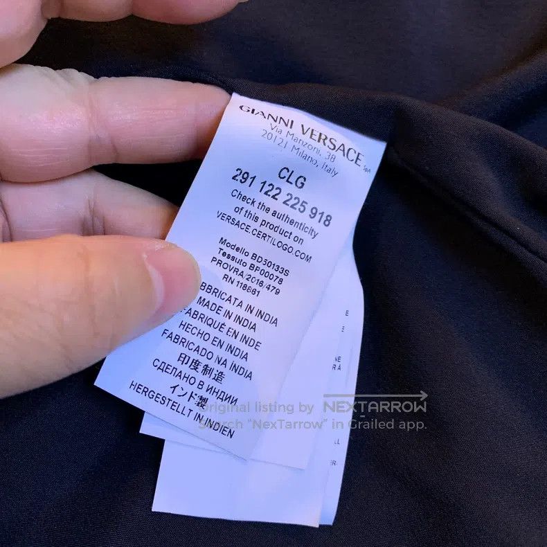Versace Versace Leather coat Size L / US 10 / IT 46 - 9 Thumbnail