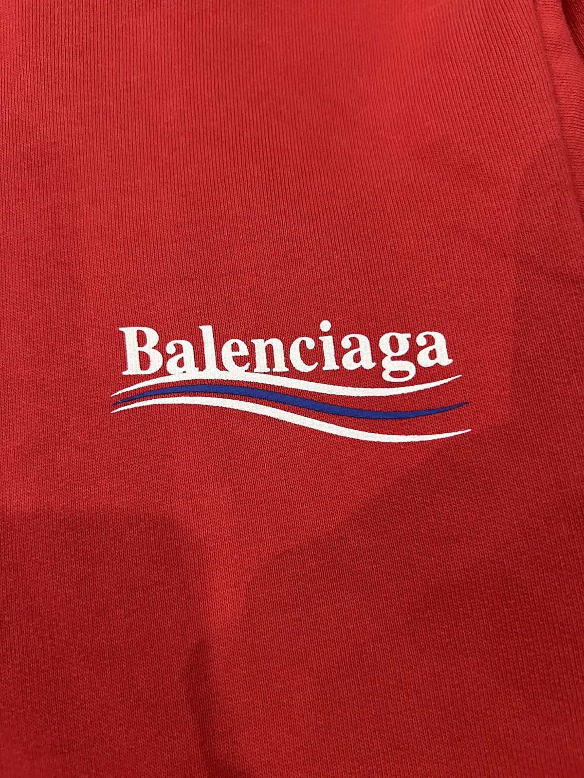 Balenciaga Balenciaga by Demna 2017 Wave Logo Hoodie Size US XXS / EU 40 - 4 Thumbnail
